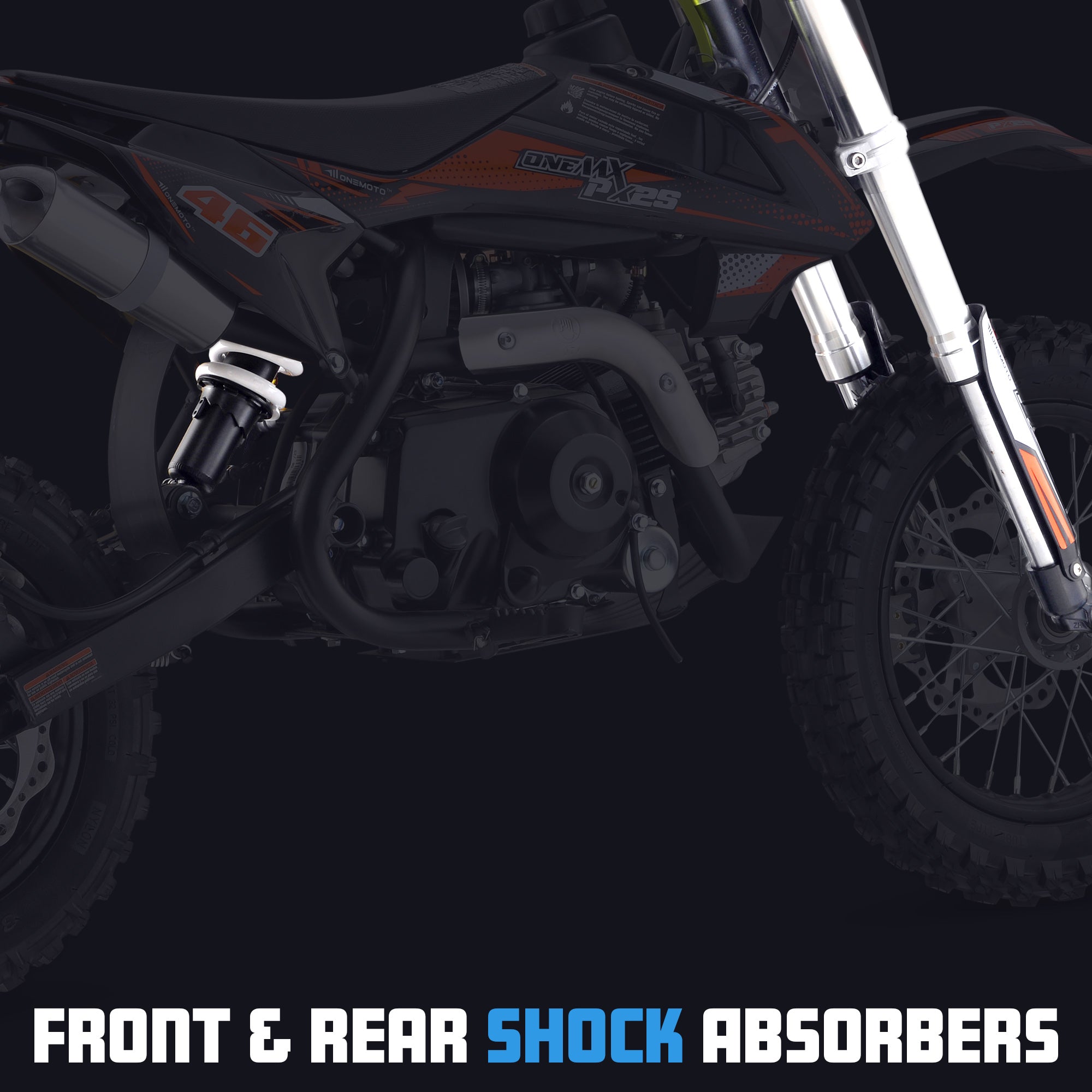 110cc 4-Stroke Teen Petrol Motorbike | OneMX™ PX2S