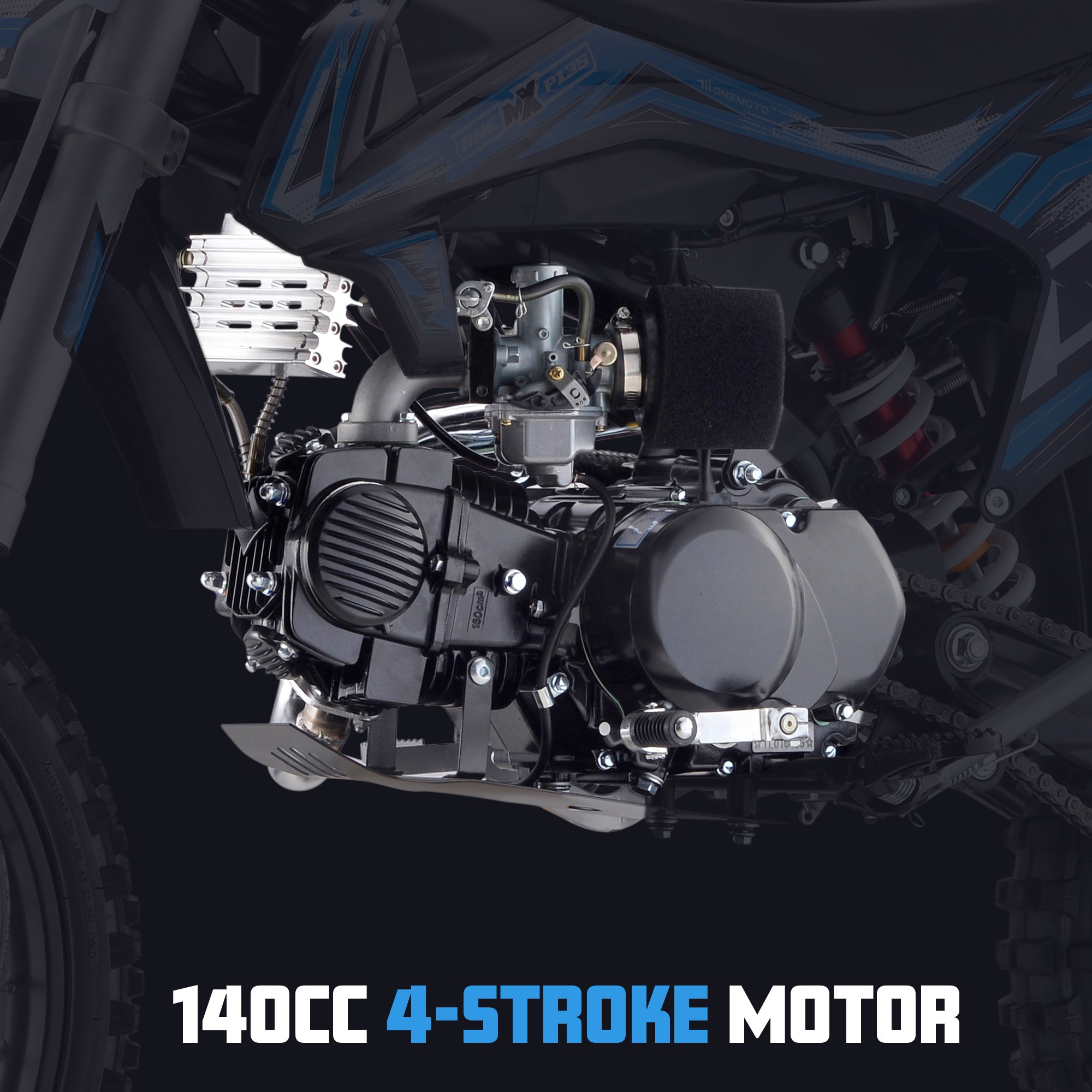 140cc 4-Stroke Teen Petrol Motorbike | OneMX™ PX3S