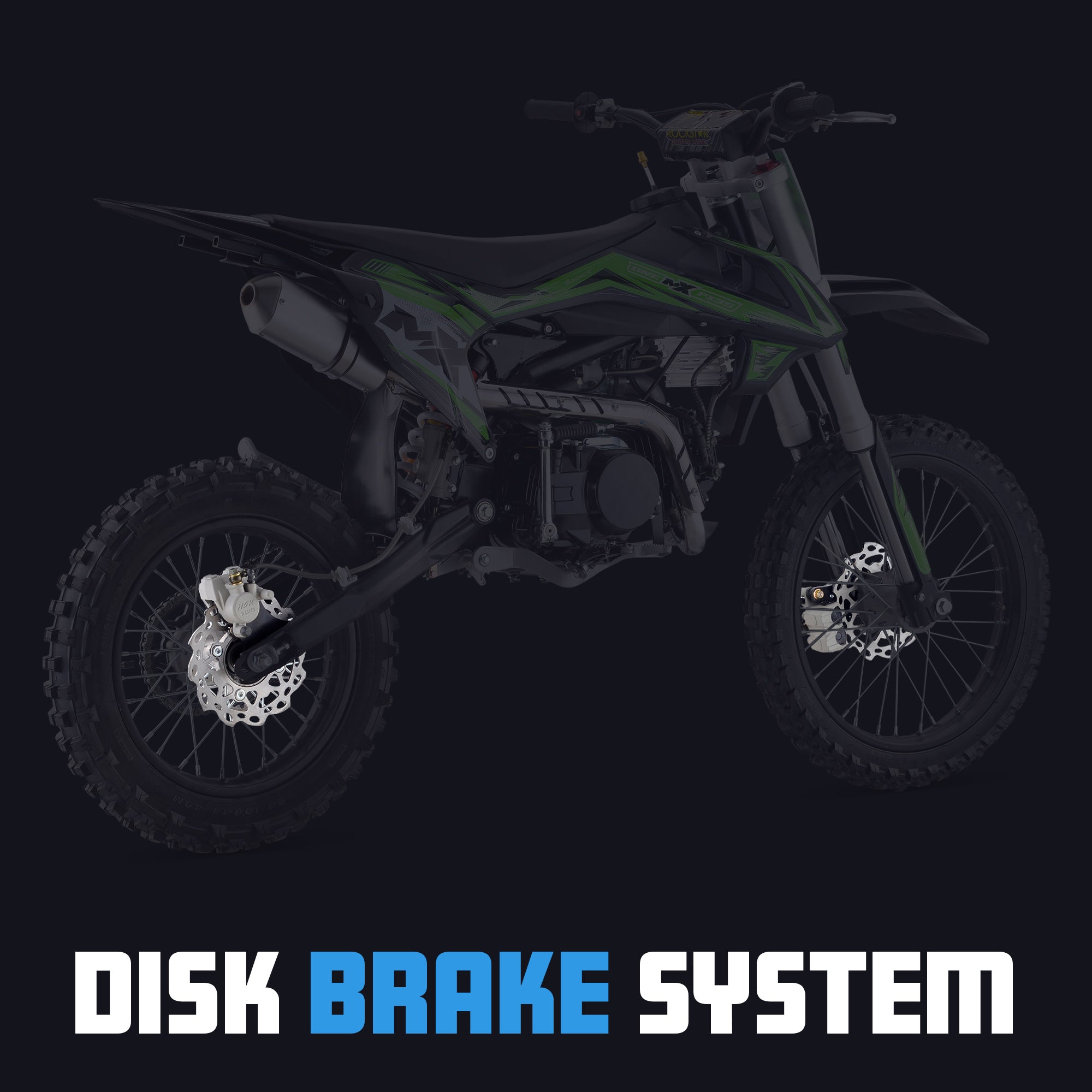 140cc 4-Stroke Teen Petrol Motorbike | OneMX™ PX3S