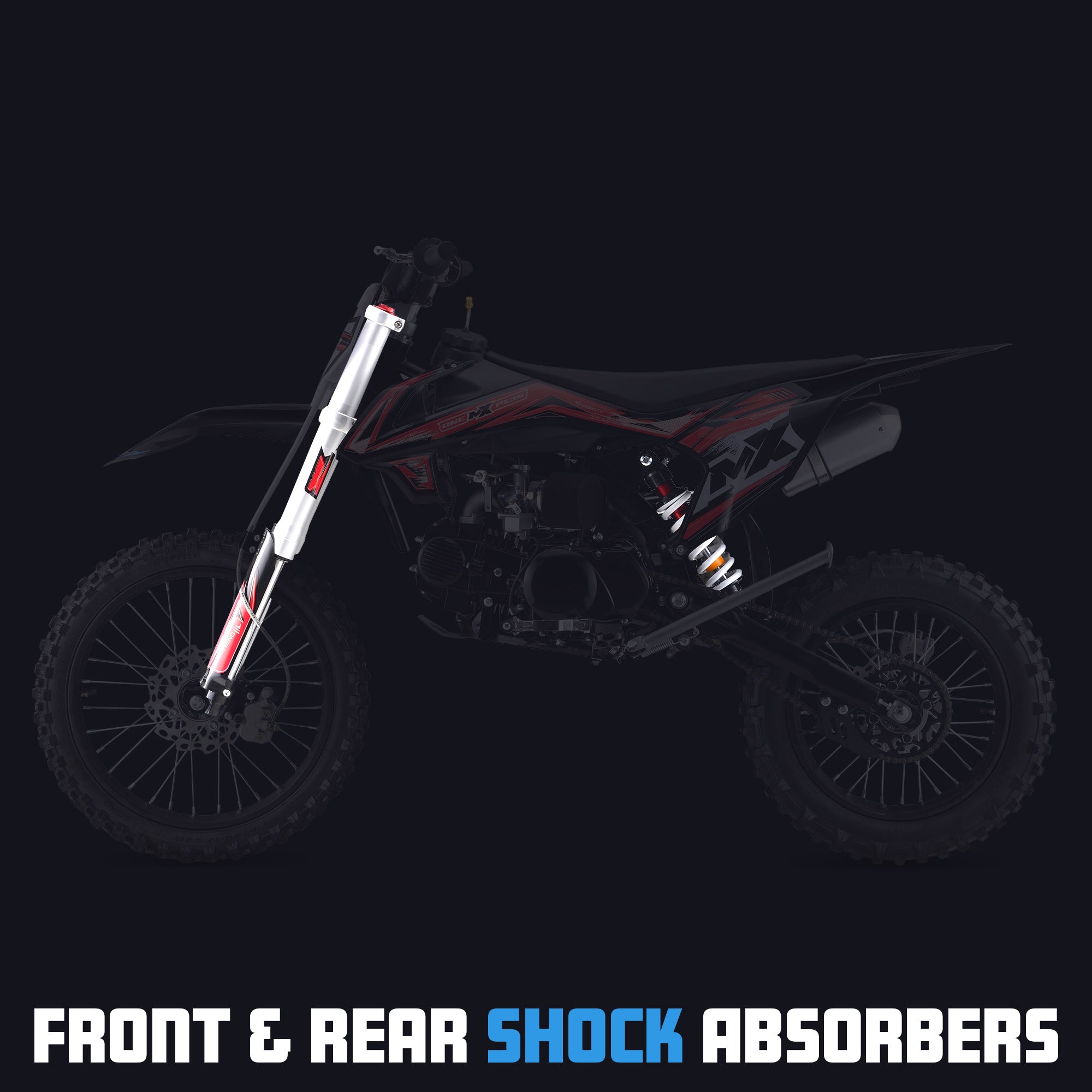 140cc 4-Stroke Teen Petrol Motorbike | OneMX™ PX3S