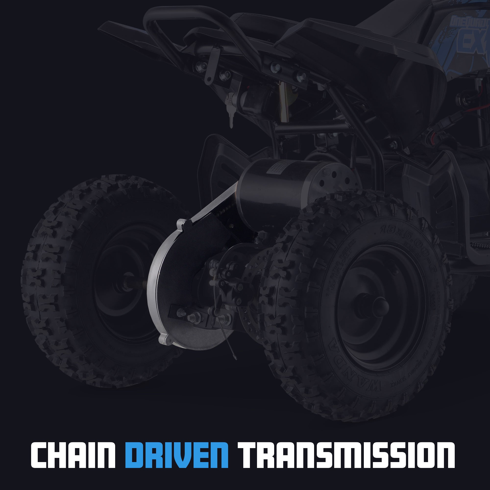 OneQuad™ EX1S OneMoto Teen 1000w Electric Quad Bike