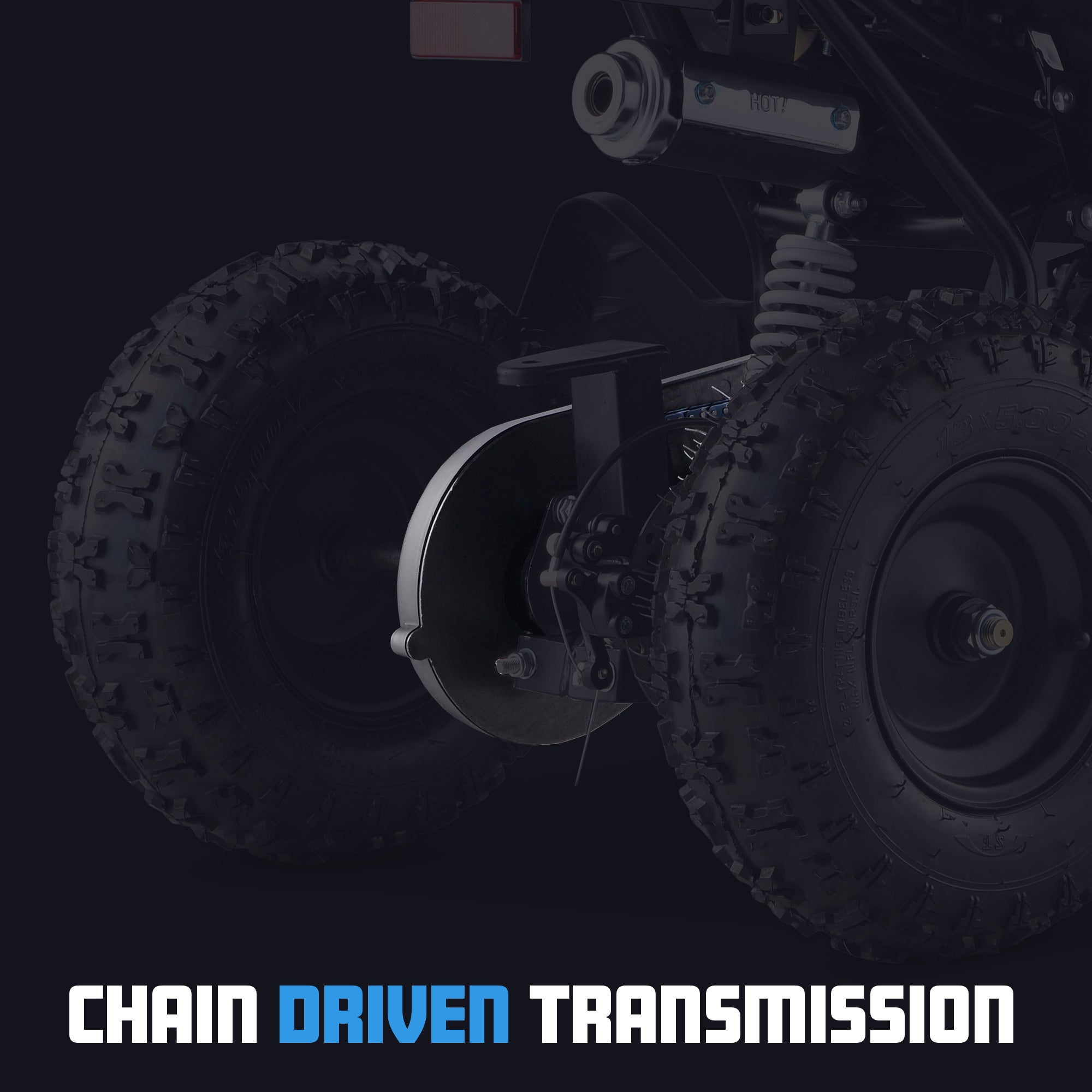 OneQuad™ | PX2S | 50cc | 2-Stroke | Petrol ATV Quad Bike