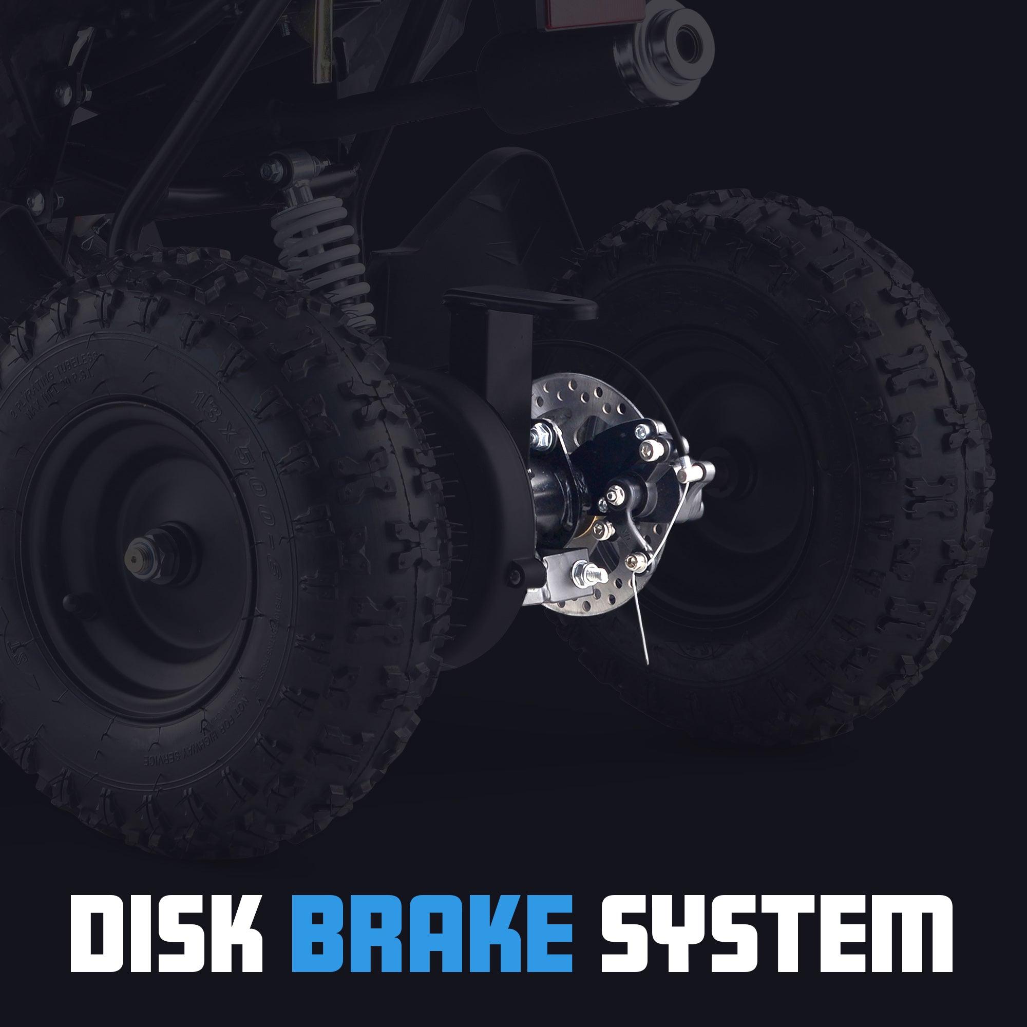 OneQuad™ | PX2S | 50cc | 2-Stroke | Petrol ATV Quad Bike