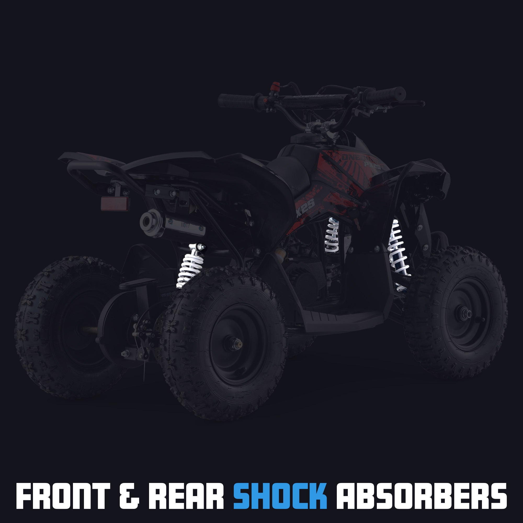 OneQuad™ | PX2S | 50cc | 2-Stroke | Petrol ATV Quad Bike