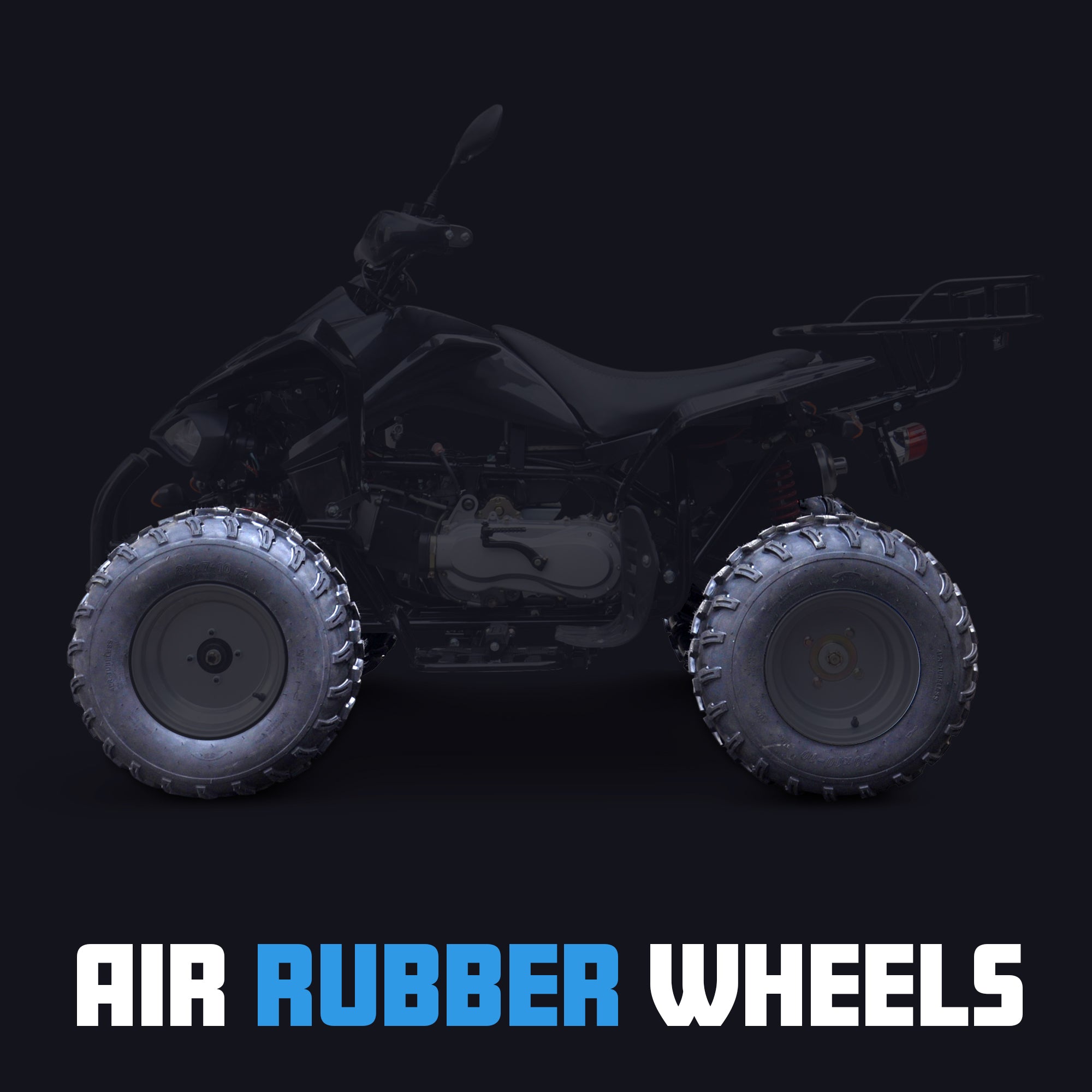 OneQuad™ PX5S-Black Kids 150cc Petrol Quad