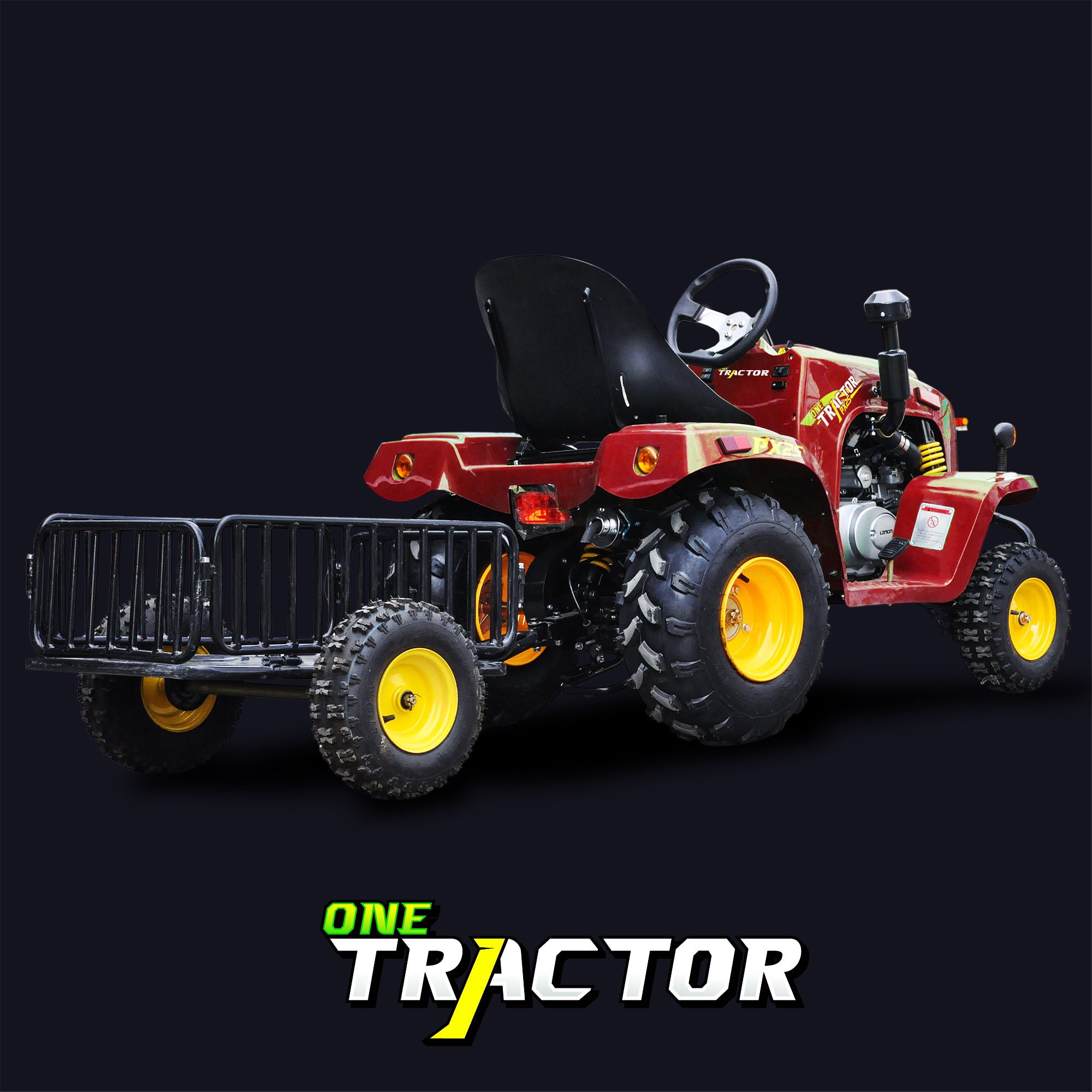 110CC 4-Stroke Kids Off Road Petrol Tractor | OneTractor™ PX2S