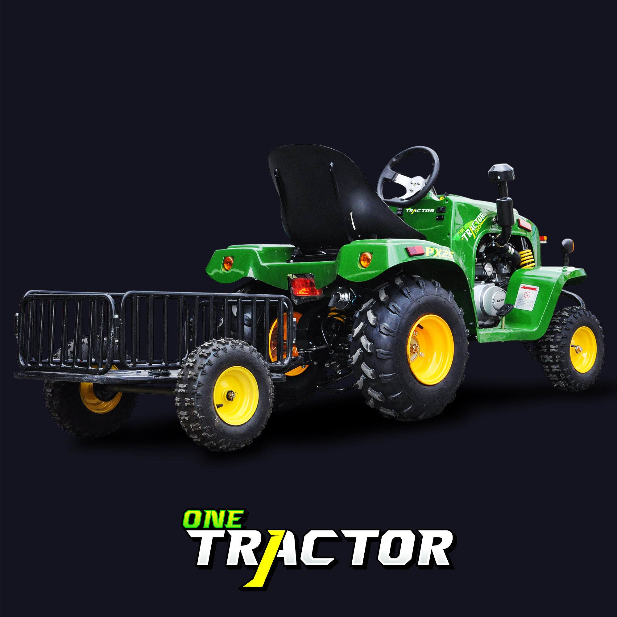 110CC 4-Stroke Kids Off Road Petrol Tractor | OneTractor™ PX2S