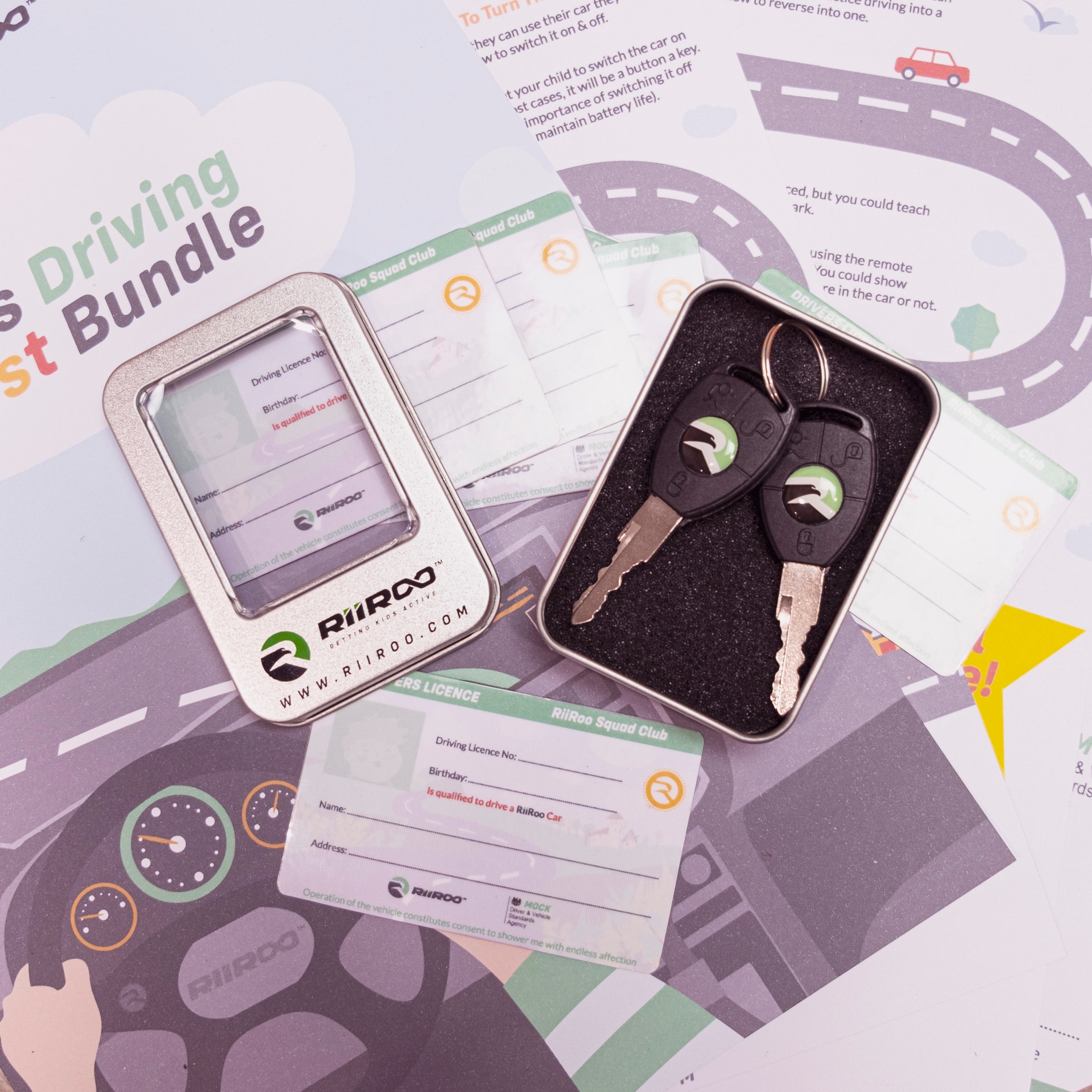 riiroo key driving test certificate bundle