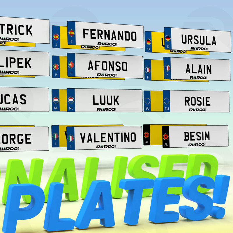 Number Plate Addon (Not Sold Separately)