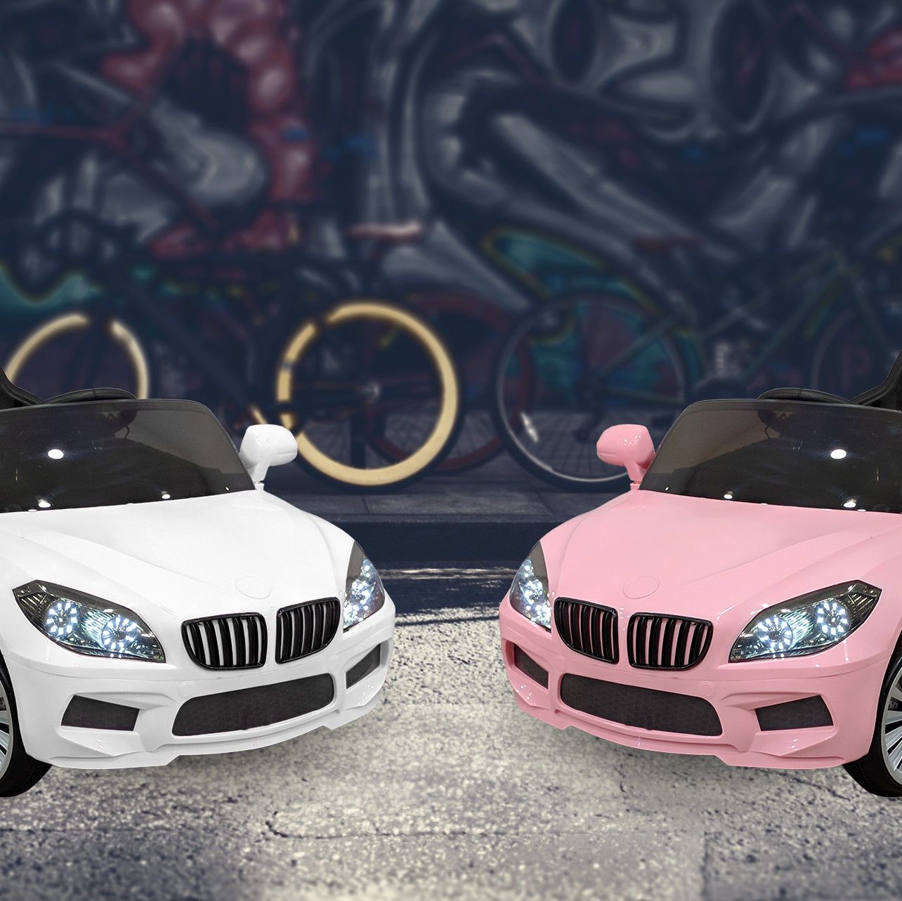 RiiRoo BMW M6 Coupe Style Ride On Car - 12V 2WD