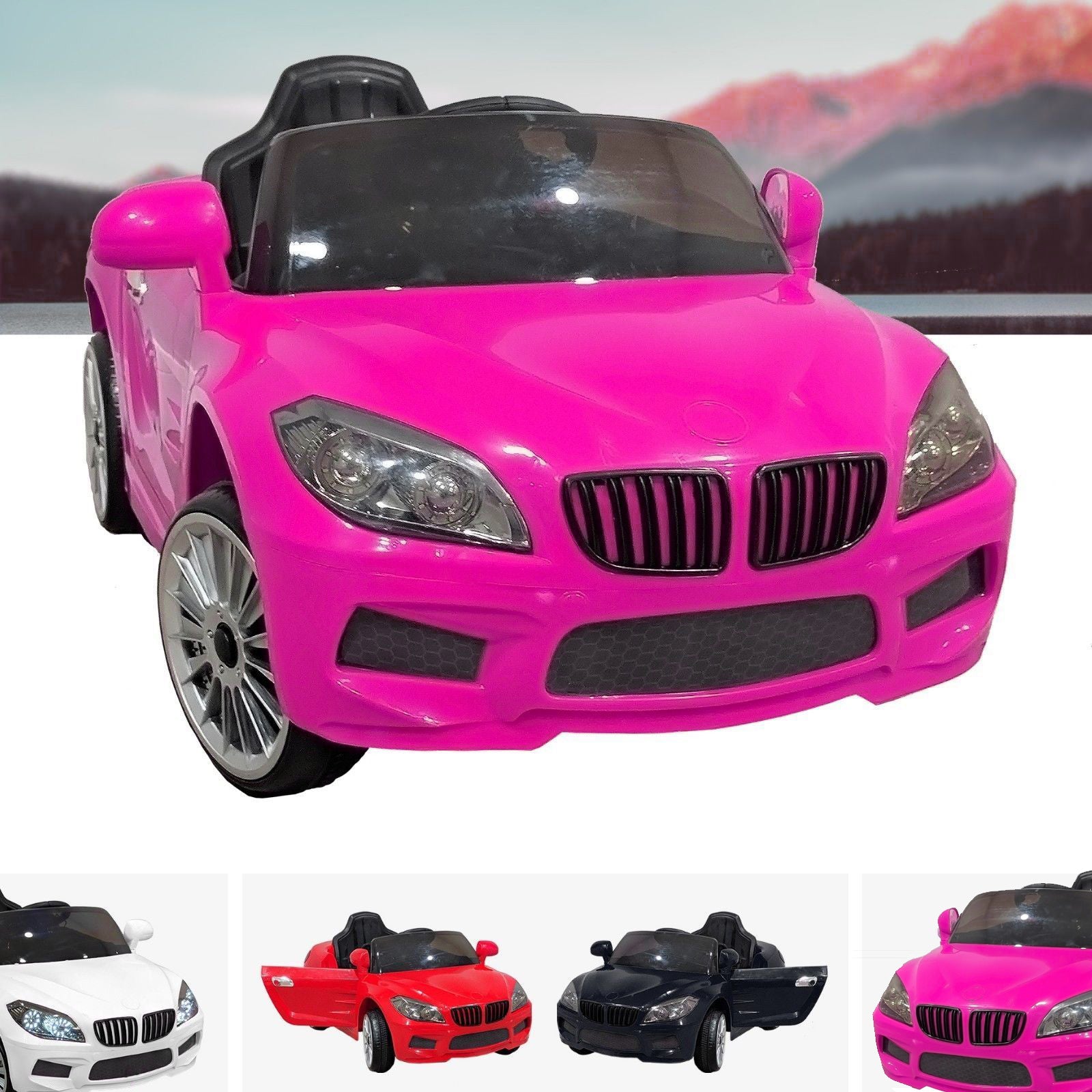 RiiRoo 12v Compact Sports Coupe Car