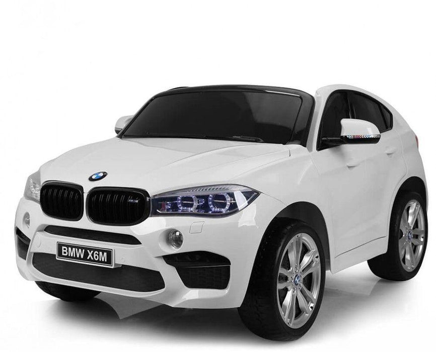 riiroo bmw x6m sport pack ride on car 12v 2wd white 20 1800x1800 bmw x6m sport pack ride on car 24v 2wd