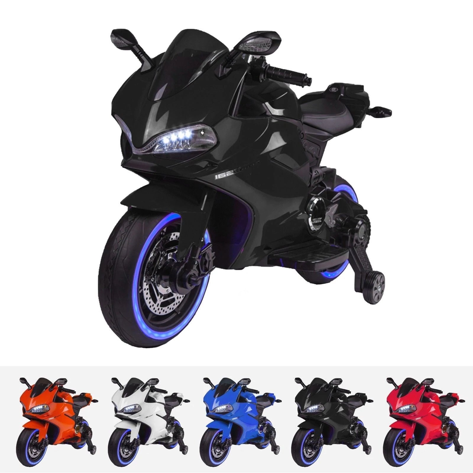 12V Kids Sport Bike with MP3 & LED Wheels