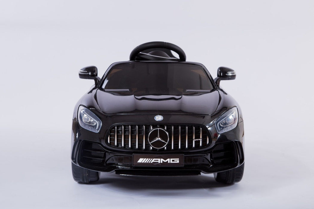 RiiRoo Mercedes Benz AMG GT R Ride On Car in black front