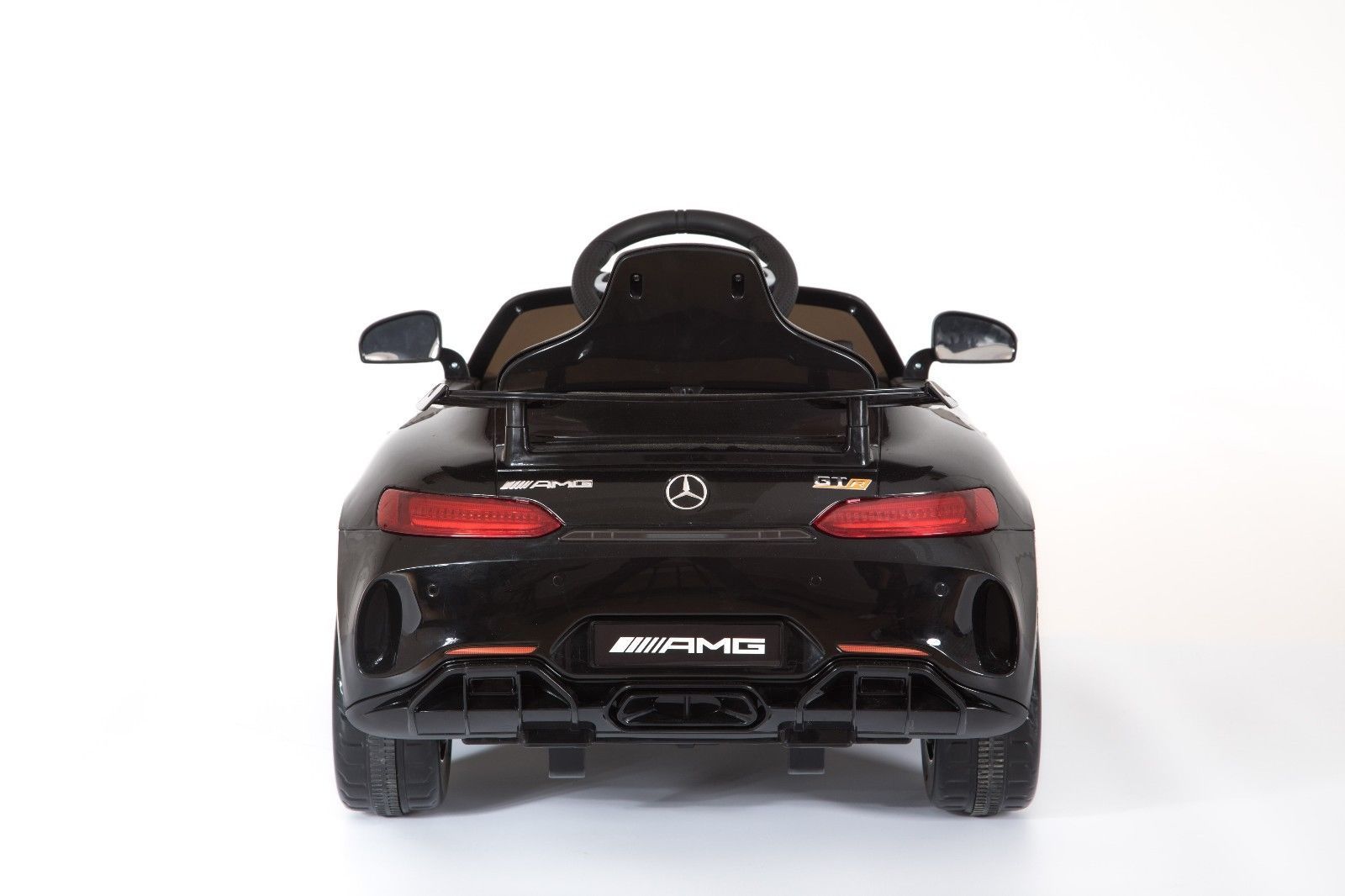 RiiRoo Mercedes Benz AMG GT R Ride On Car in black rear