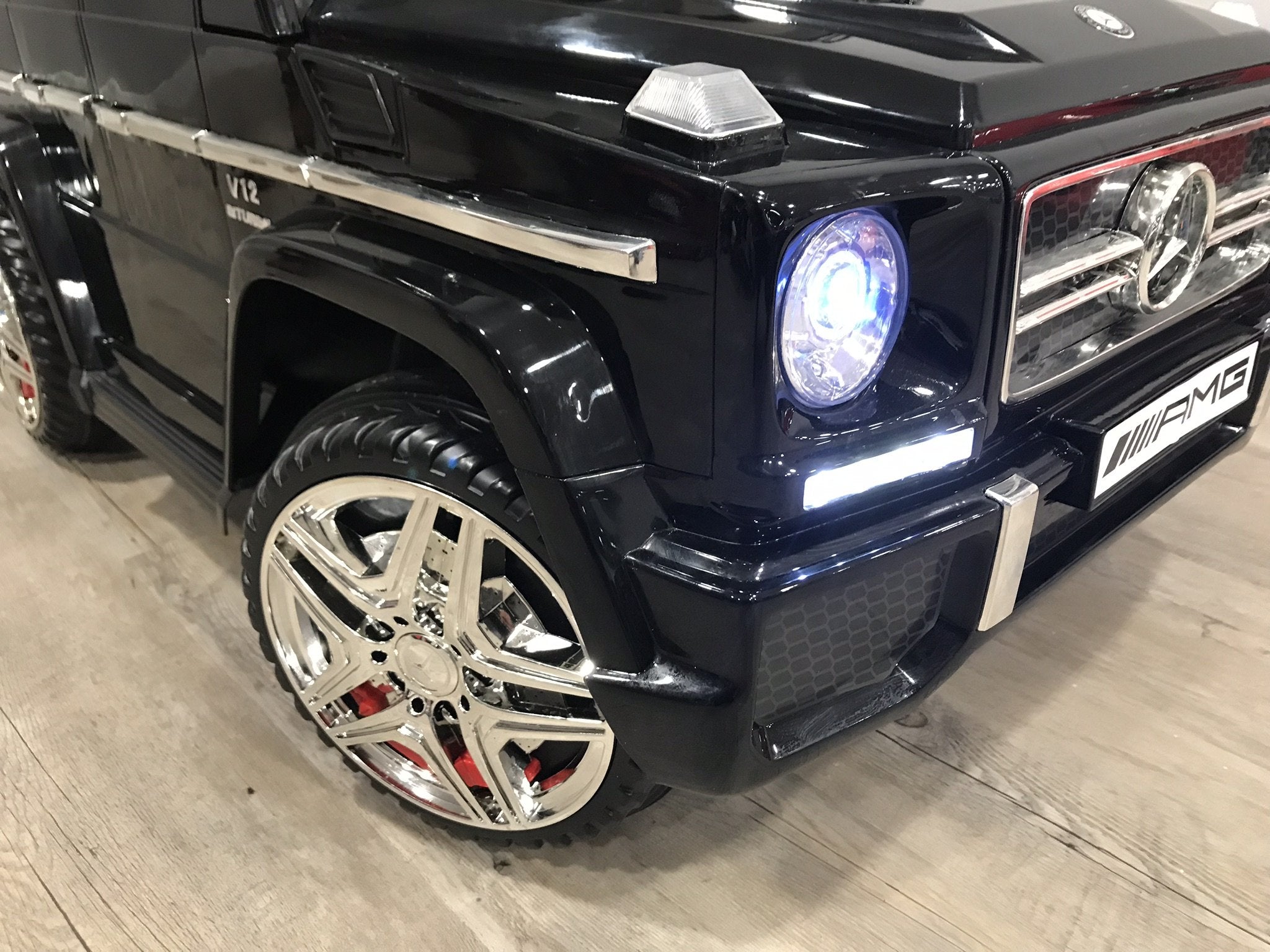 RiiRoo Mercedes G65 Kids Ride On Car - 12V 2WD