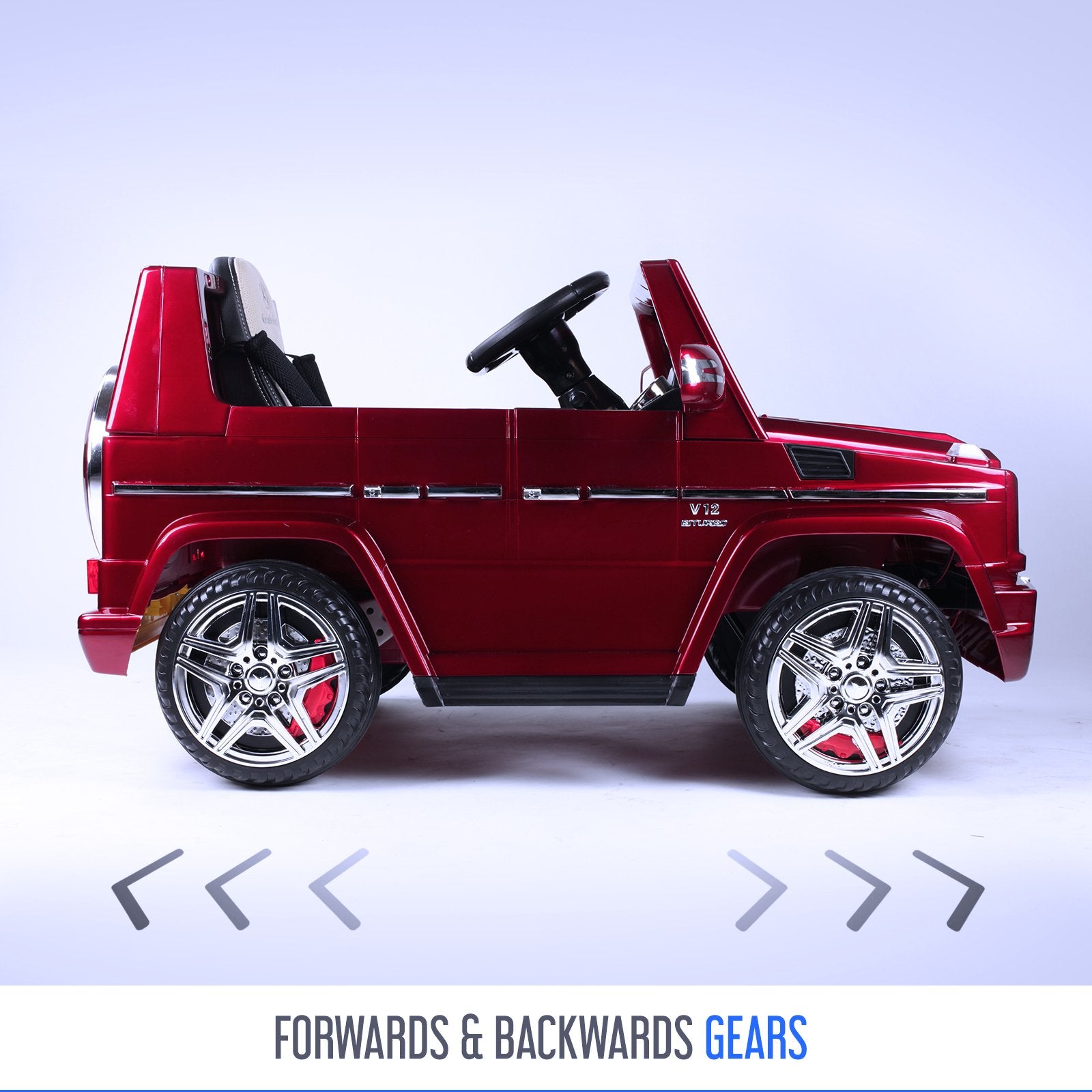 RiiRoo Mercedes G65 Kids Ride On Car - 12V 2WD