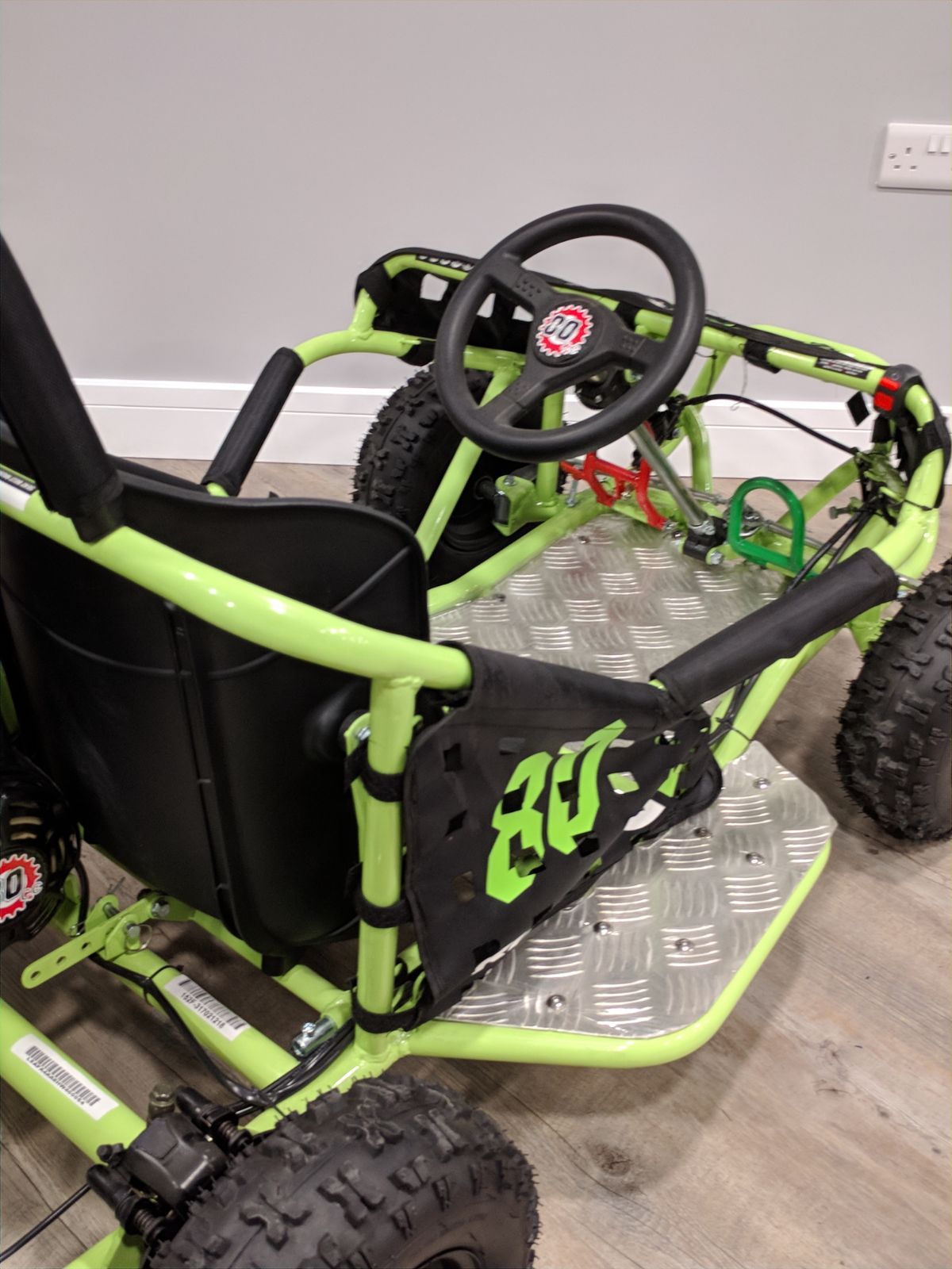 RiiRoo RiiRoo 4 Wheel 80CC Petrol Off Road Go Kart Buggy Outdoor Kids Ride On Go-Kart