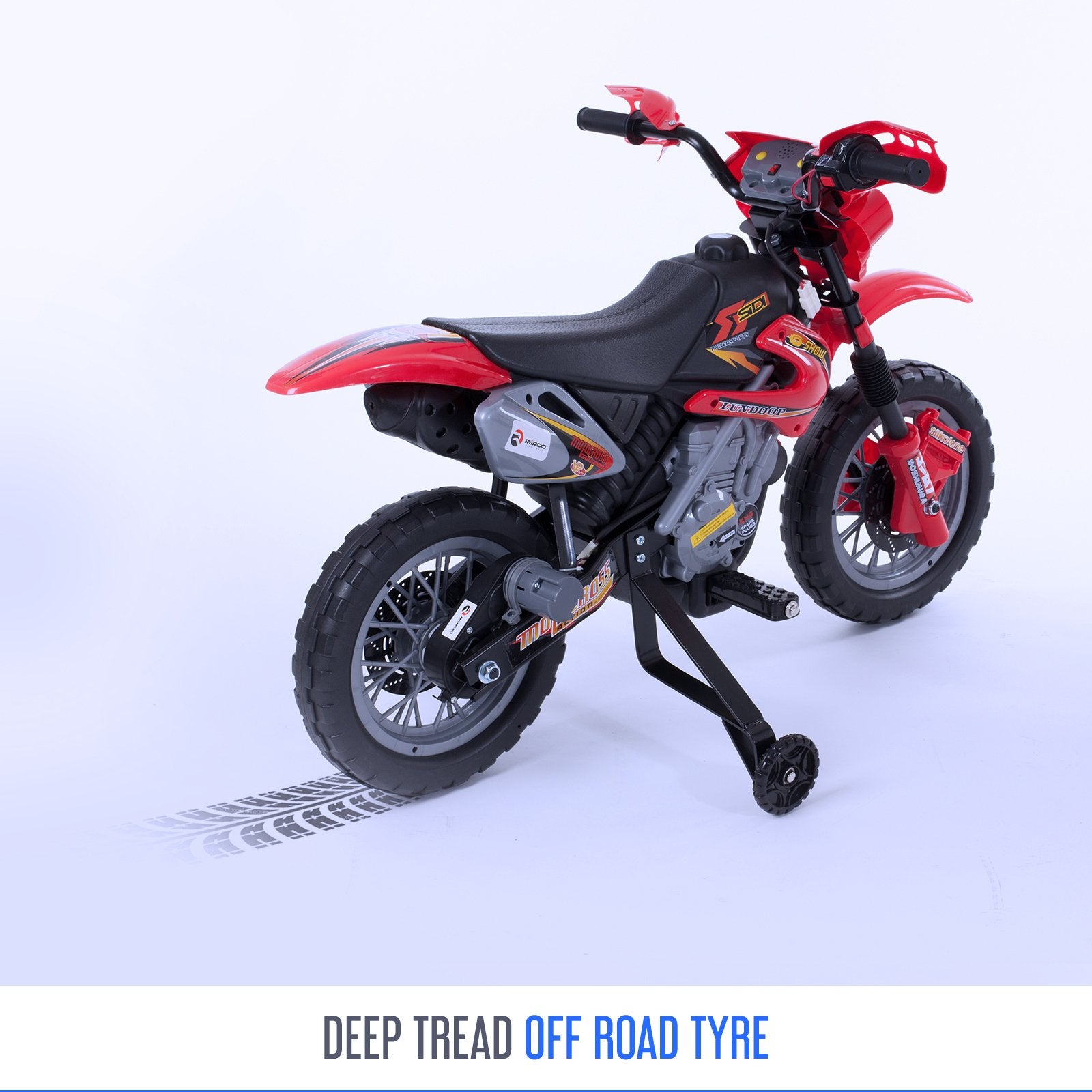 RiiRoo RiiRoo MXross MotorCross Motorbike - 6V