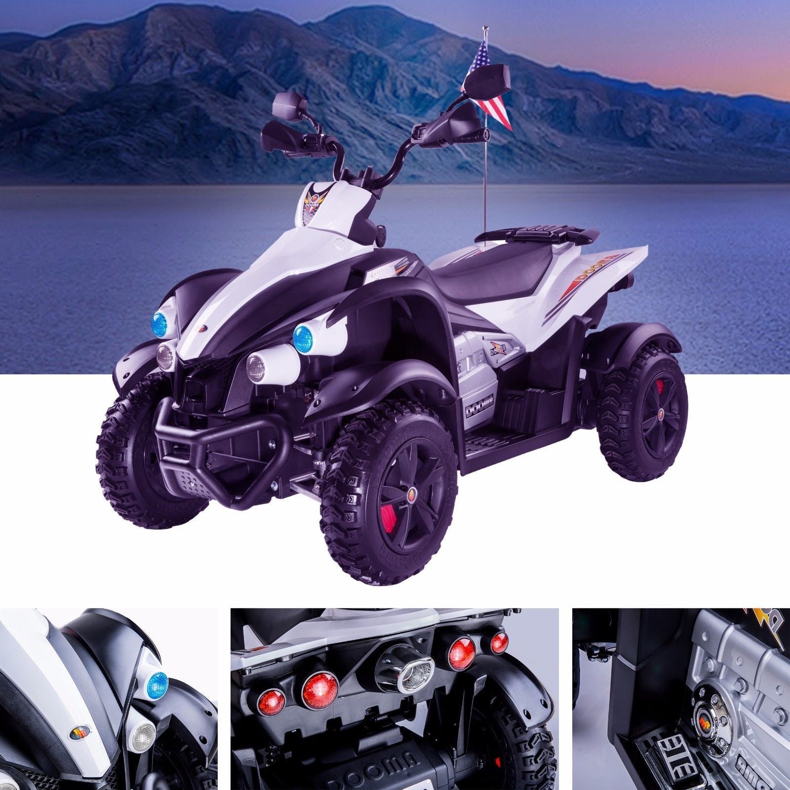 RiiRoo RiiRoo VenomSV Quad Bike - 12V