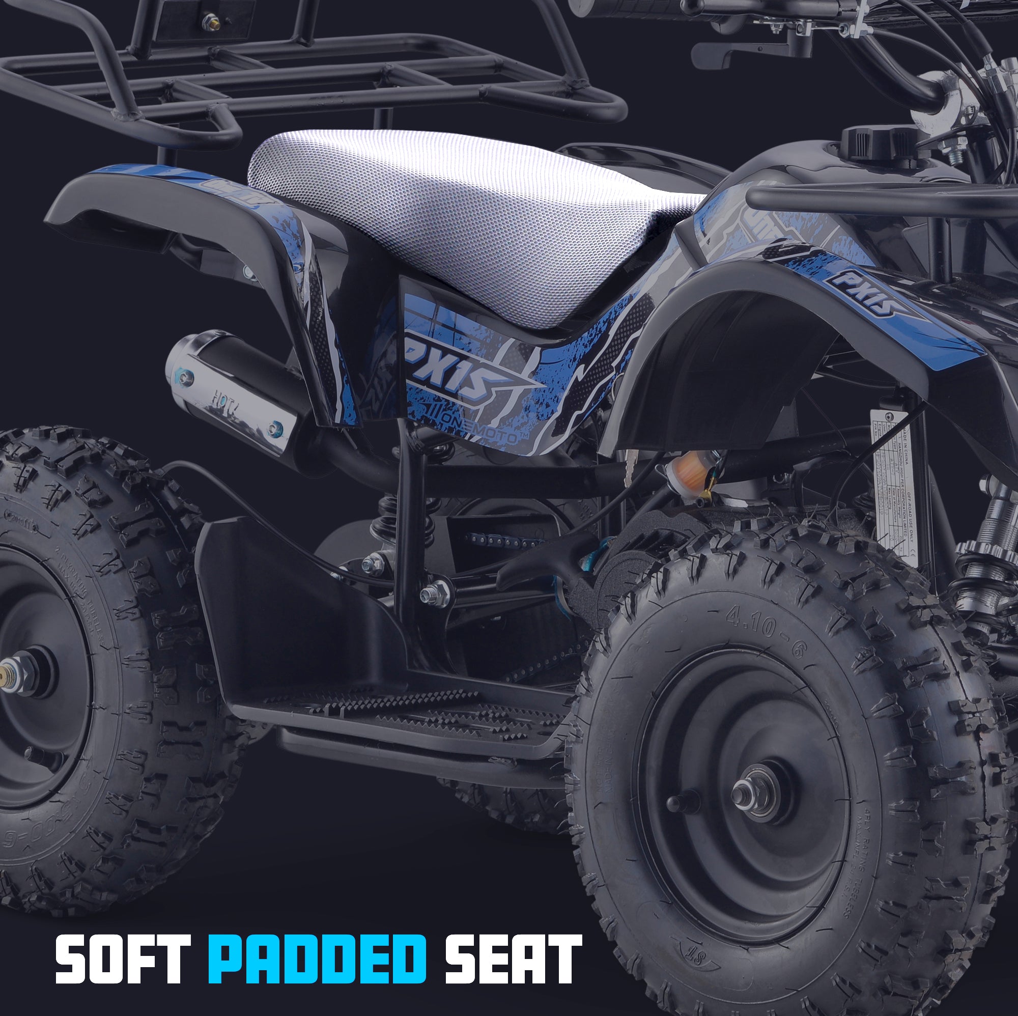50cc 2-Stroke Kids Mini Petrol ATV Quad Bike | OneATV™ | PX1S