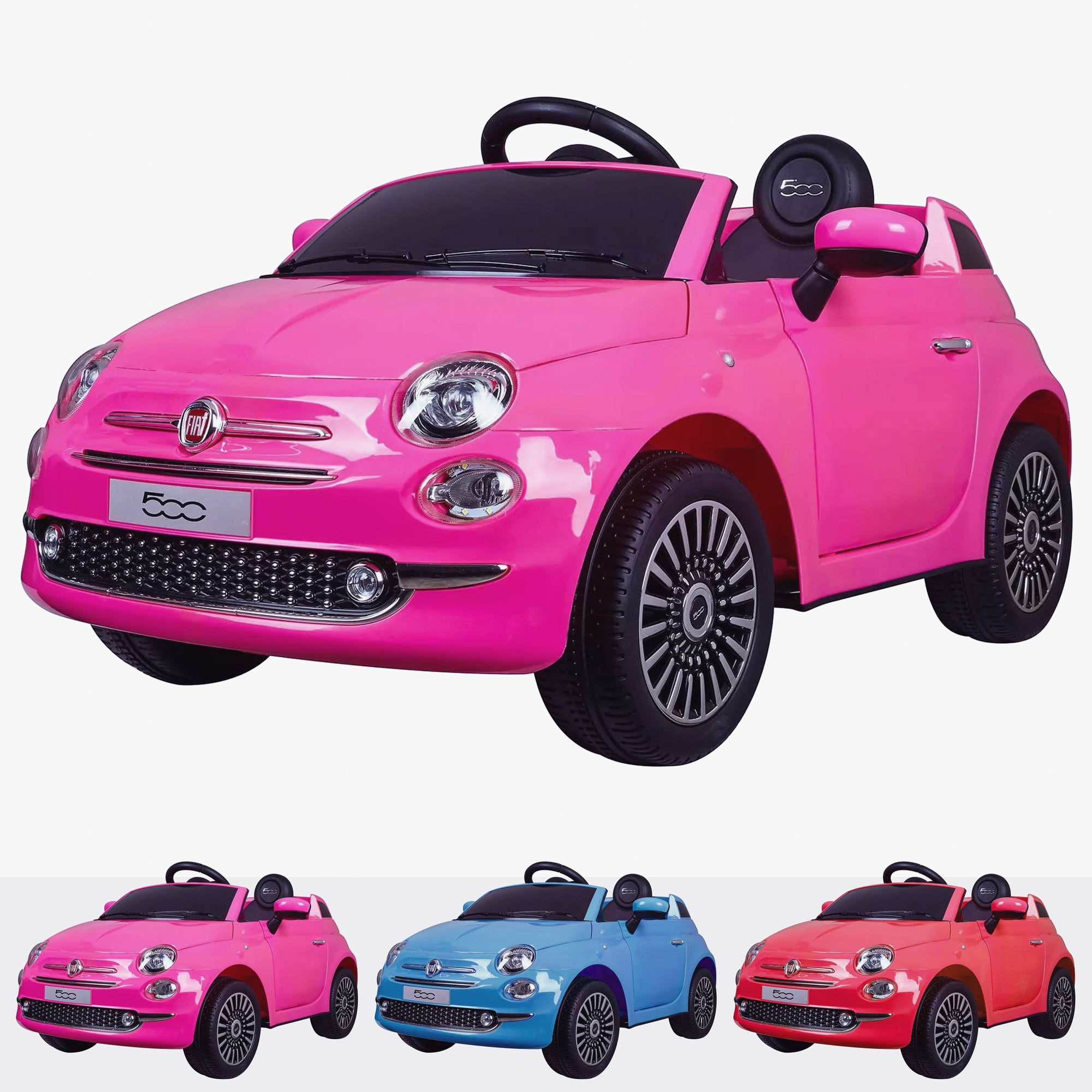 Peg Perego Fiat 500 Ride On Electric Toy Car Fiat 500 12V Battery
