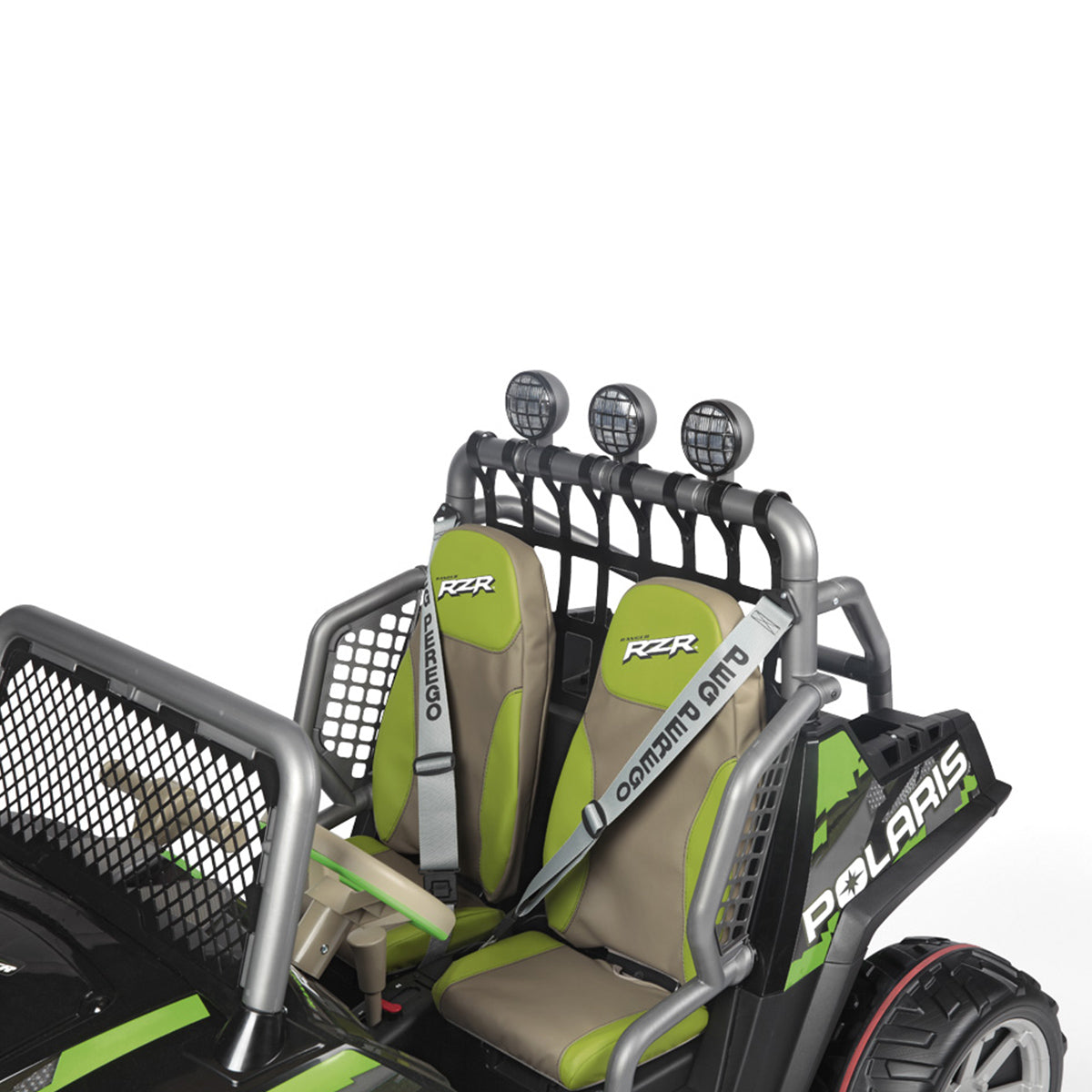 Peg Perego Polaris Ranger RZR - Green Shadow - Black & Green
