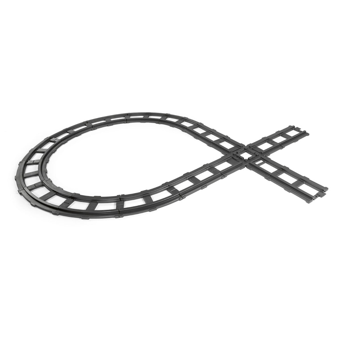 Peg Perego Santa FE Train Figure 8 Track Set - Black