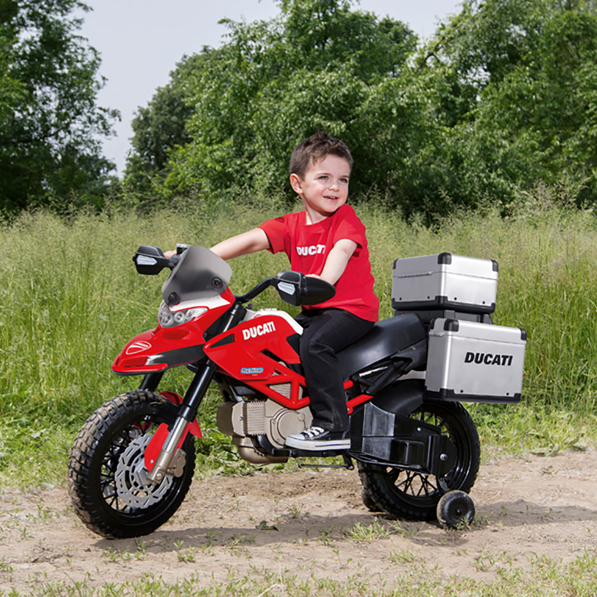 Peg Perego Ducati Enduro - Red