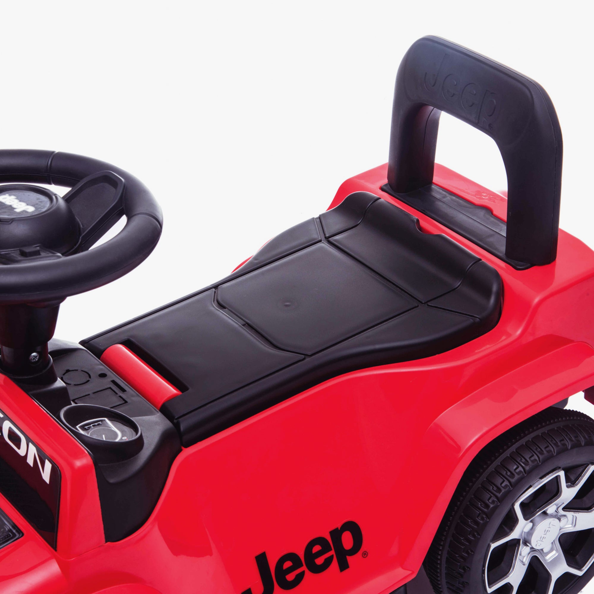 Jeep Rubicon Electric & Push Along Car - Licensed