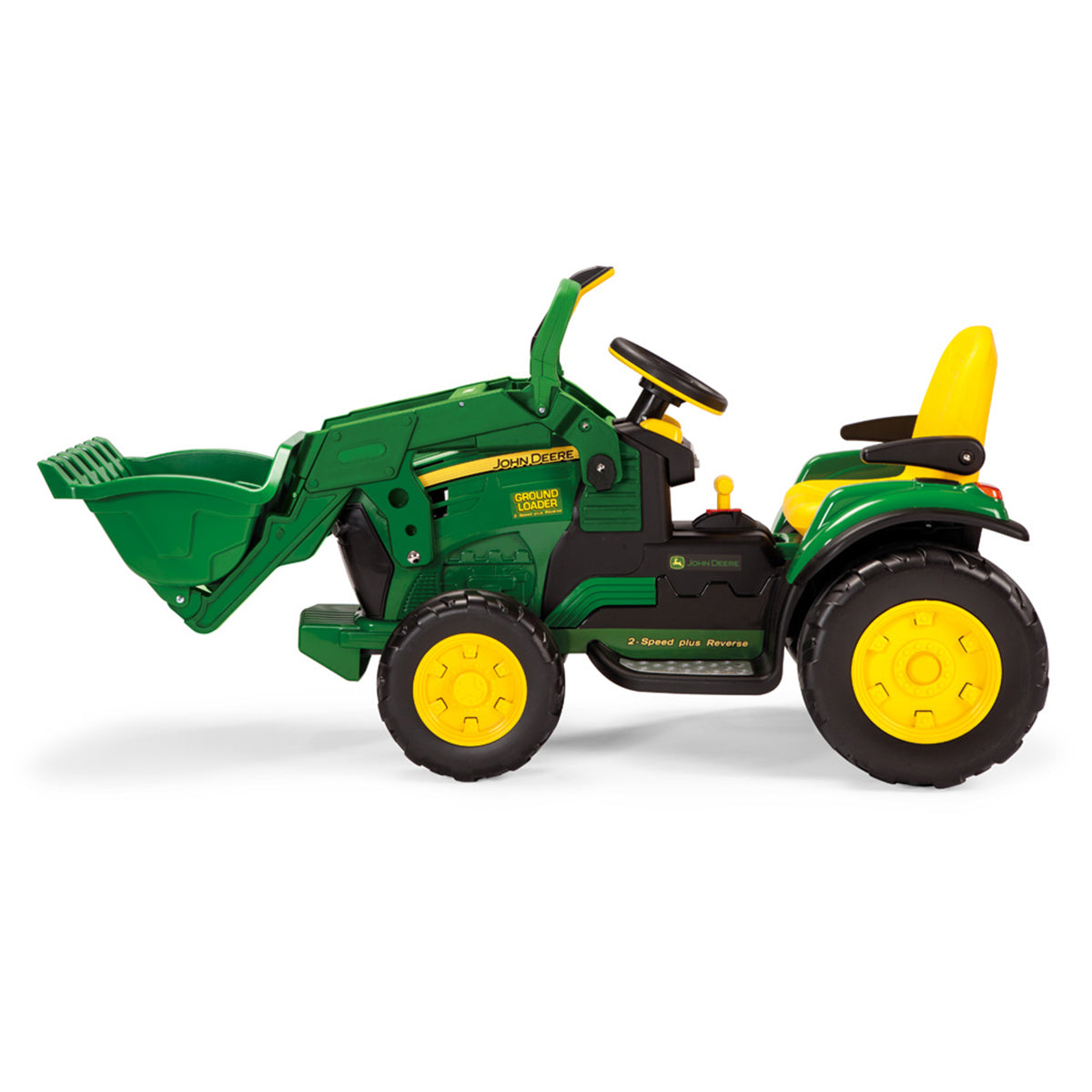 Peg Perego John Deere Ground Loader - Green & Yellow