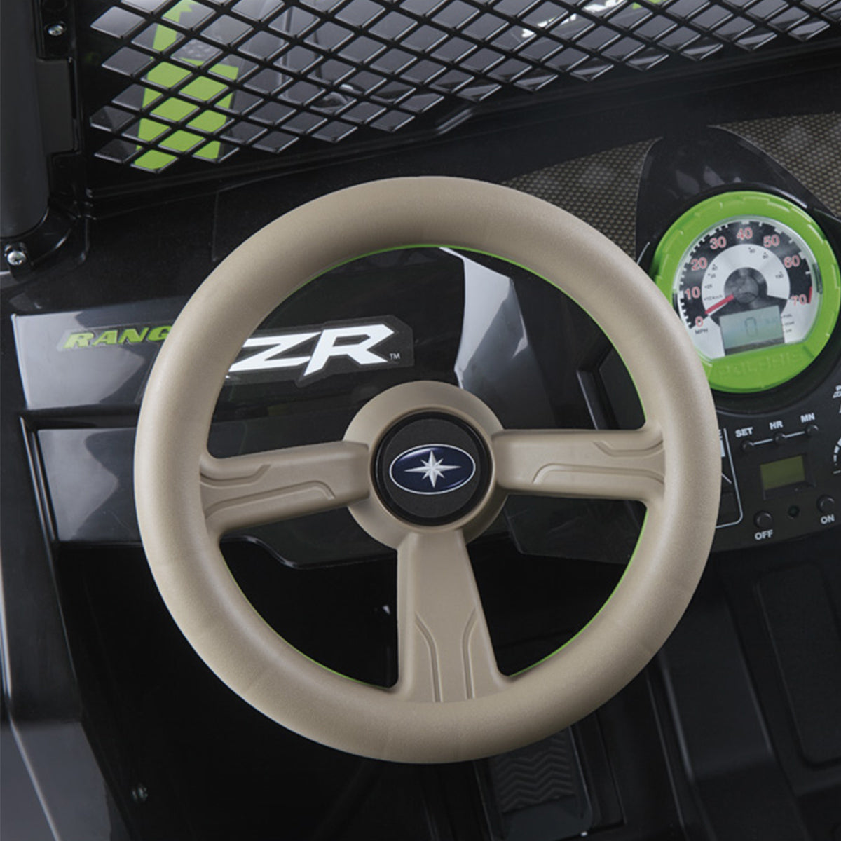 Peg Perego Polaris Ranger RZR - Green Shadow - Black & Green