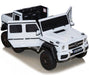 dmd 318 white10 mercedes benz g63 maxi ride on toy in white
