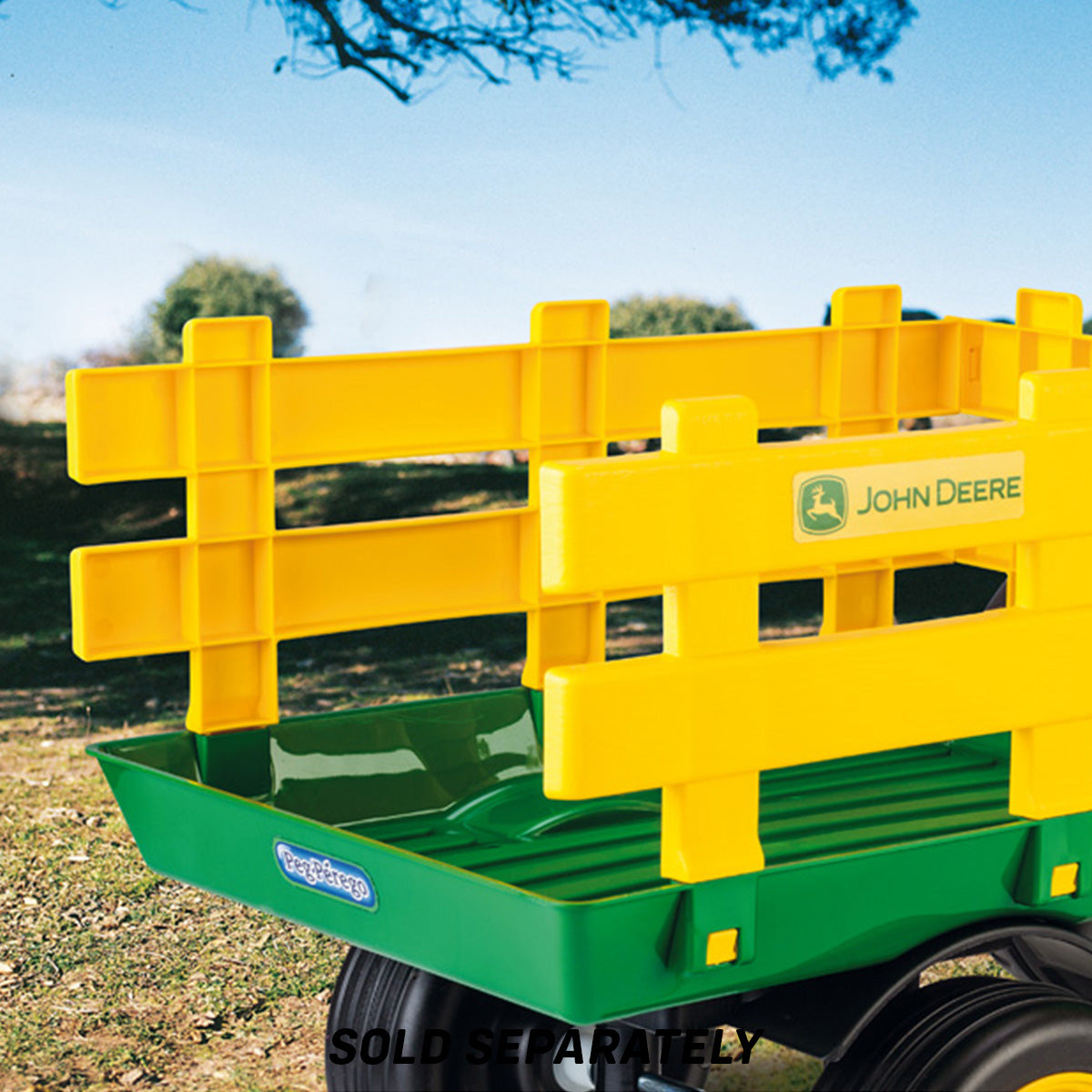 Peg Perego John Deere Ground Loader - Green & Yellow