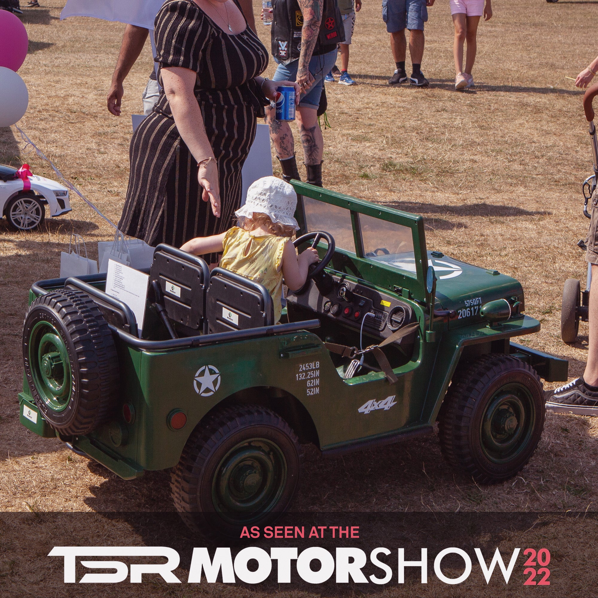 RiiRoo 24V 4WD Off-Road Army Jeep