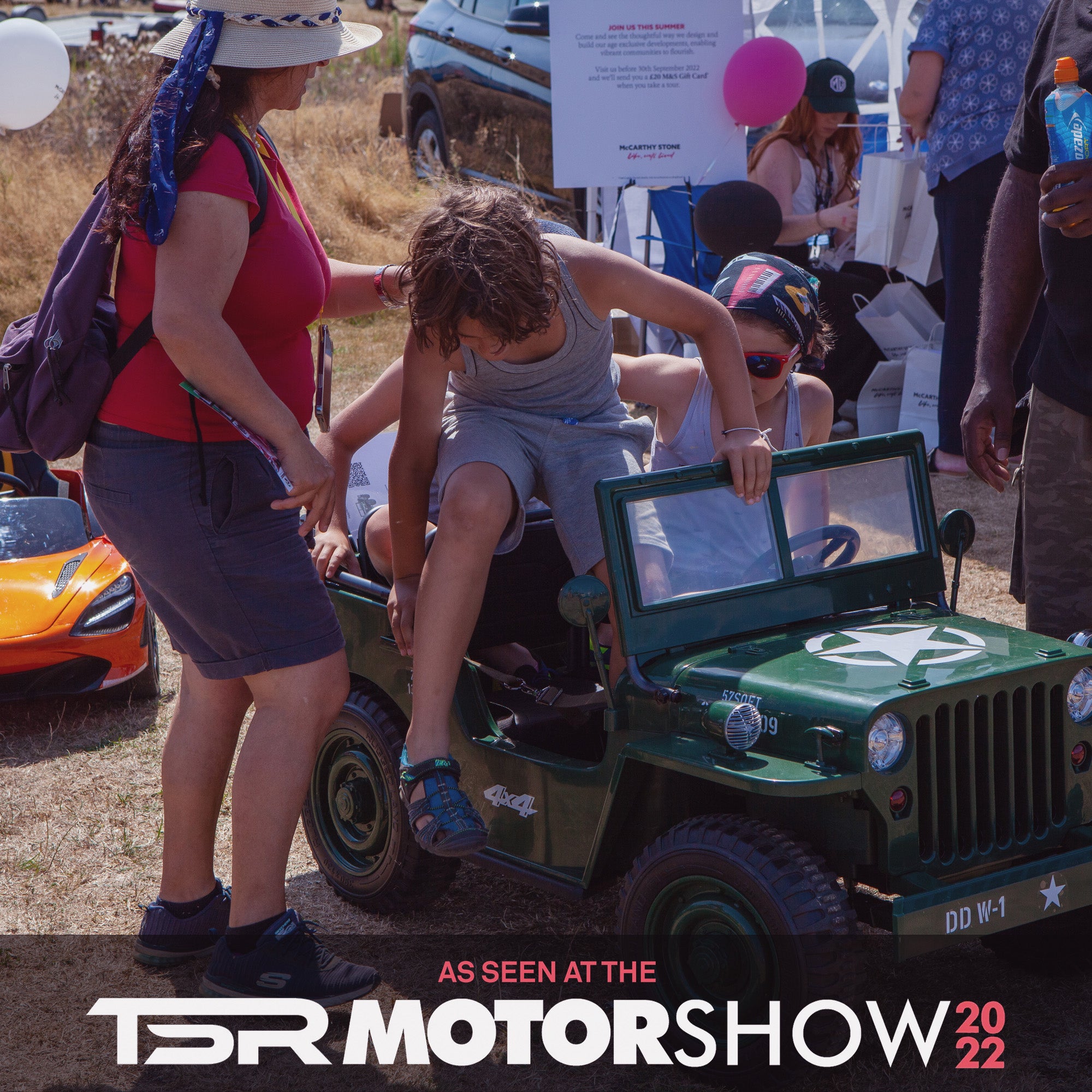 RiiRoo 24V 4WD Off-Road Army Jeep