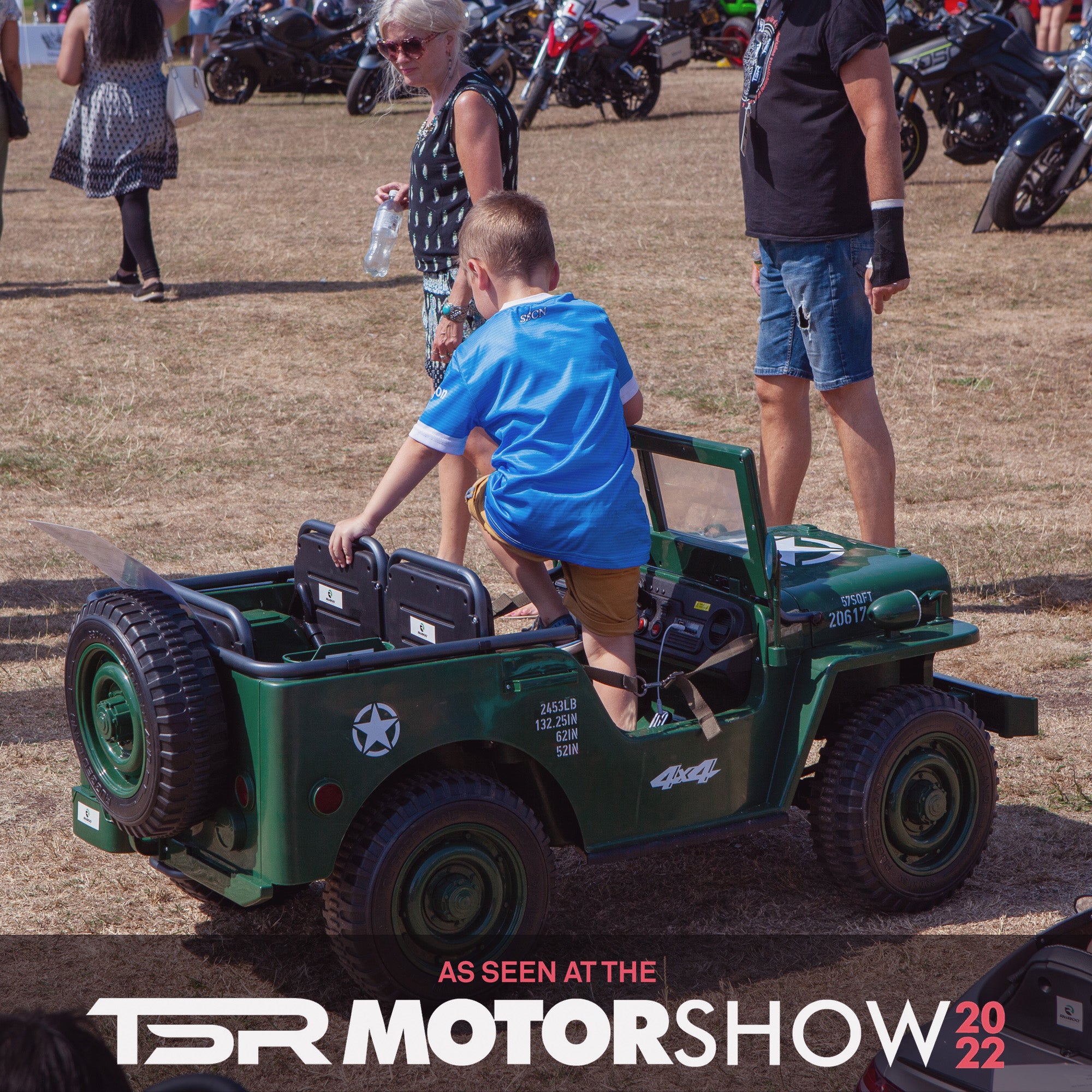 RiiRoo 24V 4WD Off-Road Army Jeep