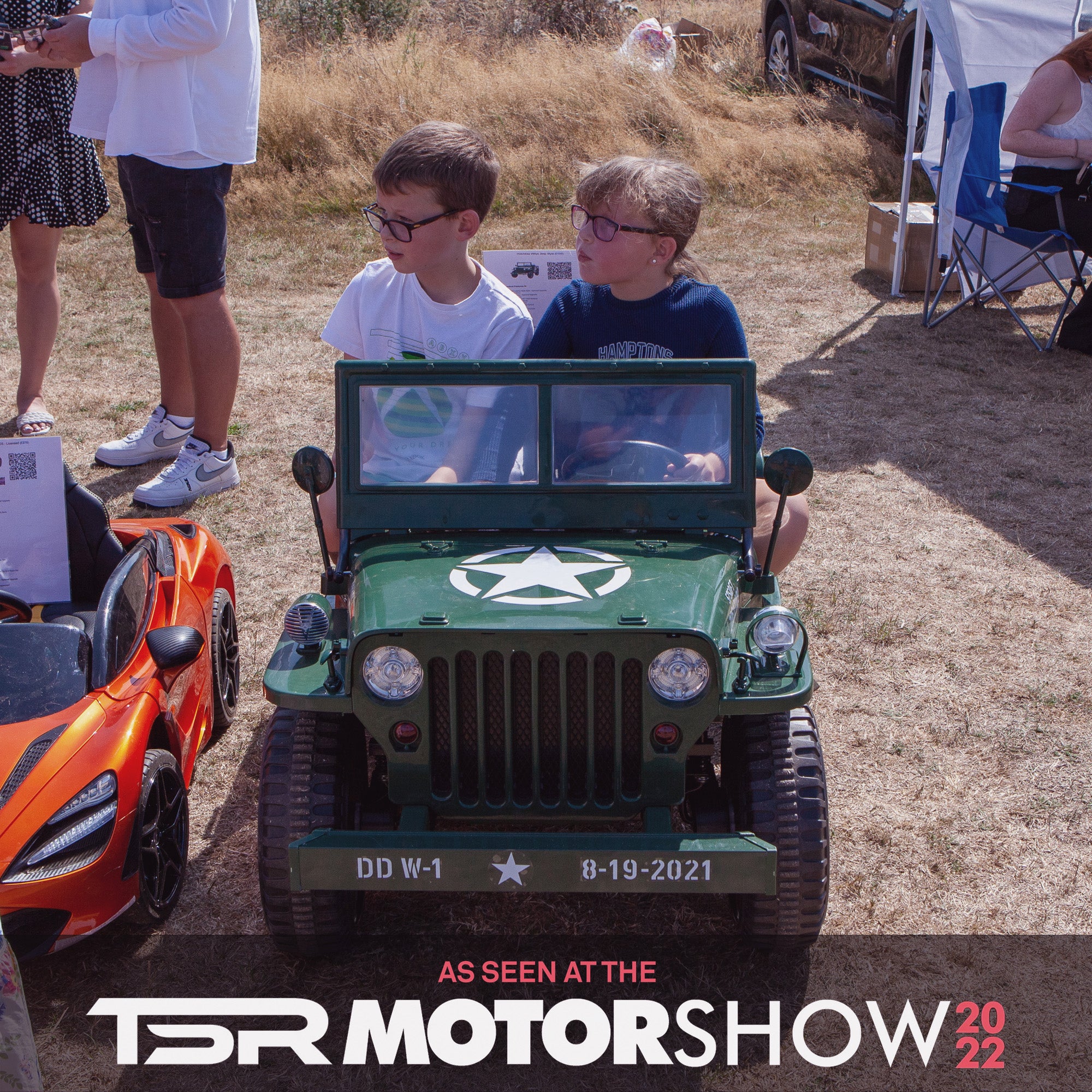 RiiRoo 24V 4WD Off-Road Army Jeep