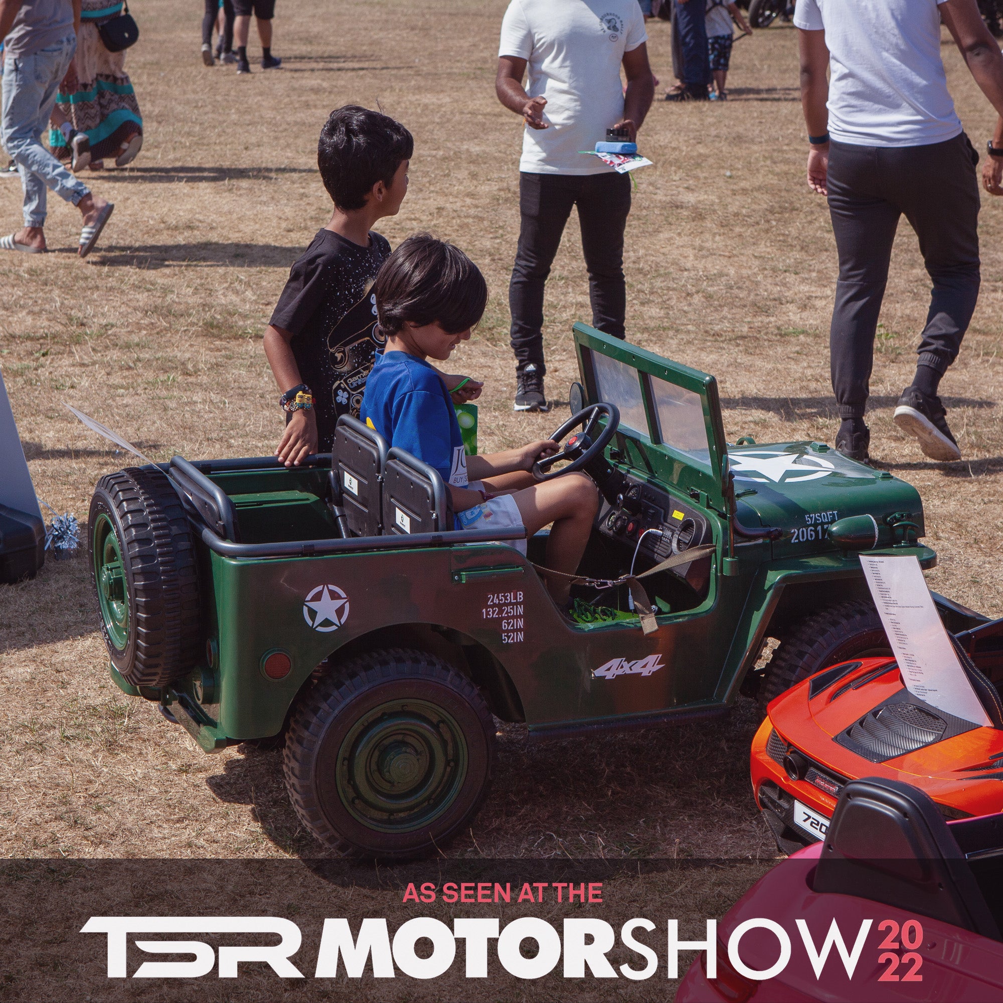 RiiRoo 24V 4WD Off-Road Army Jeep