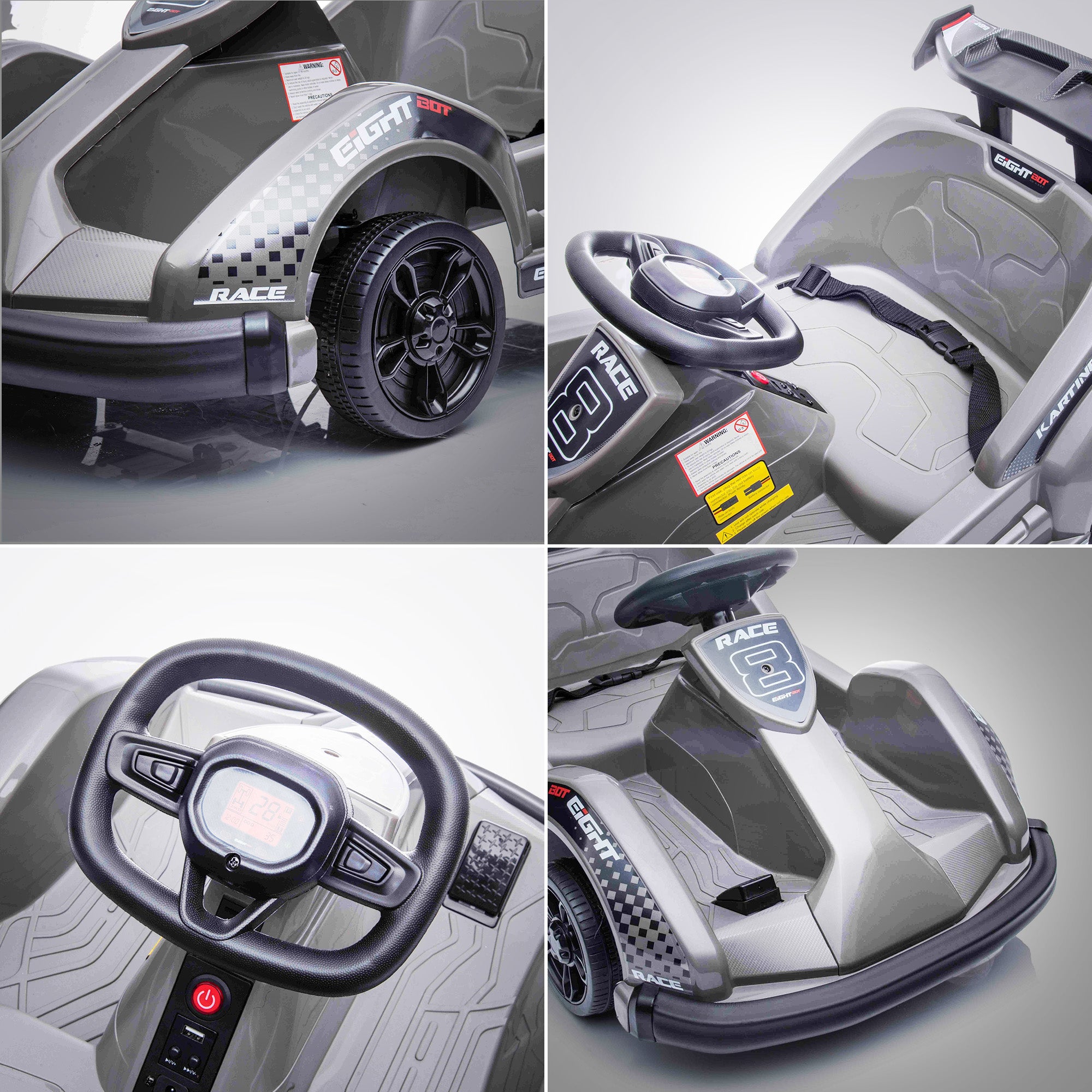 MaxDriftz 6V Go Kart der Einstiegsklasse