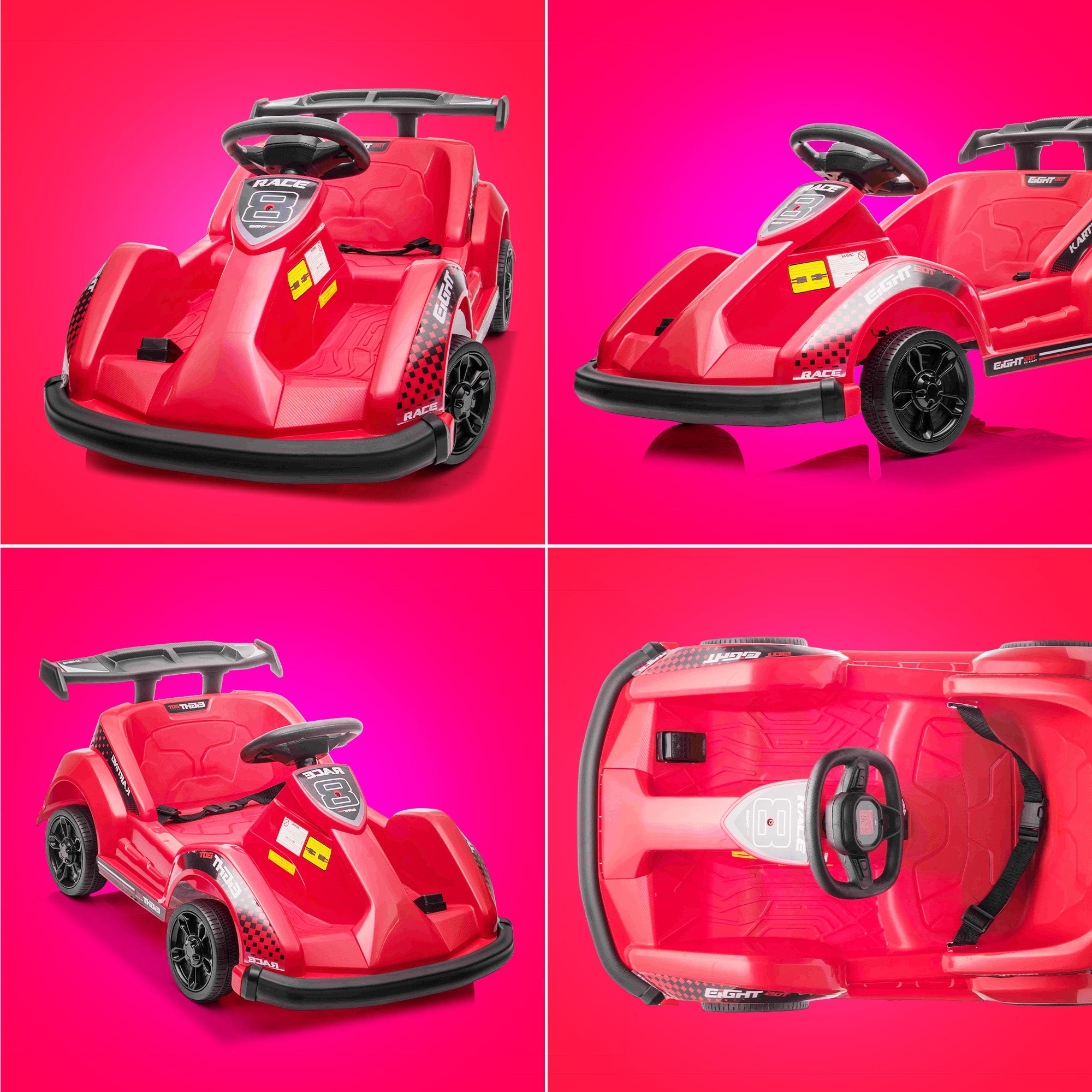MaxDriftz 6V Go Kart der Einstiegsklasse