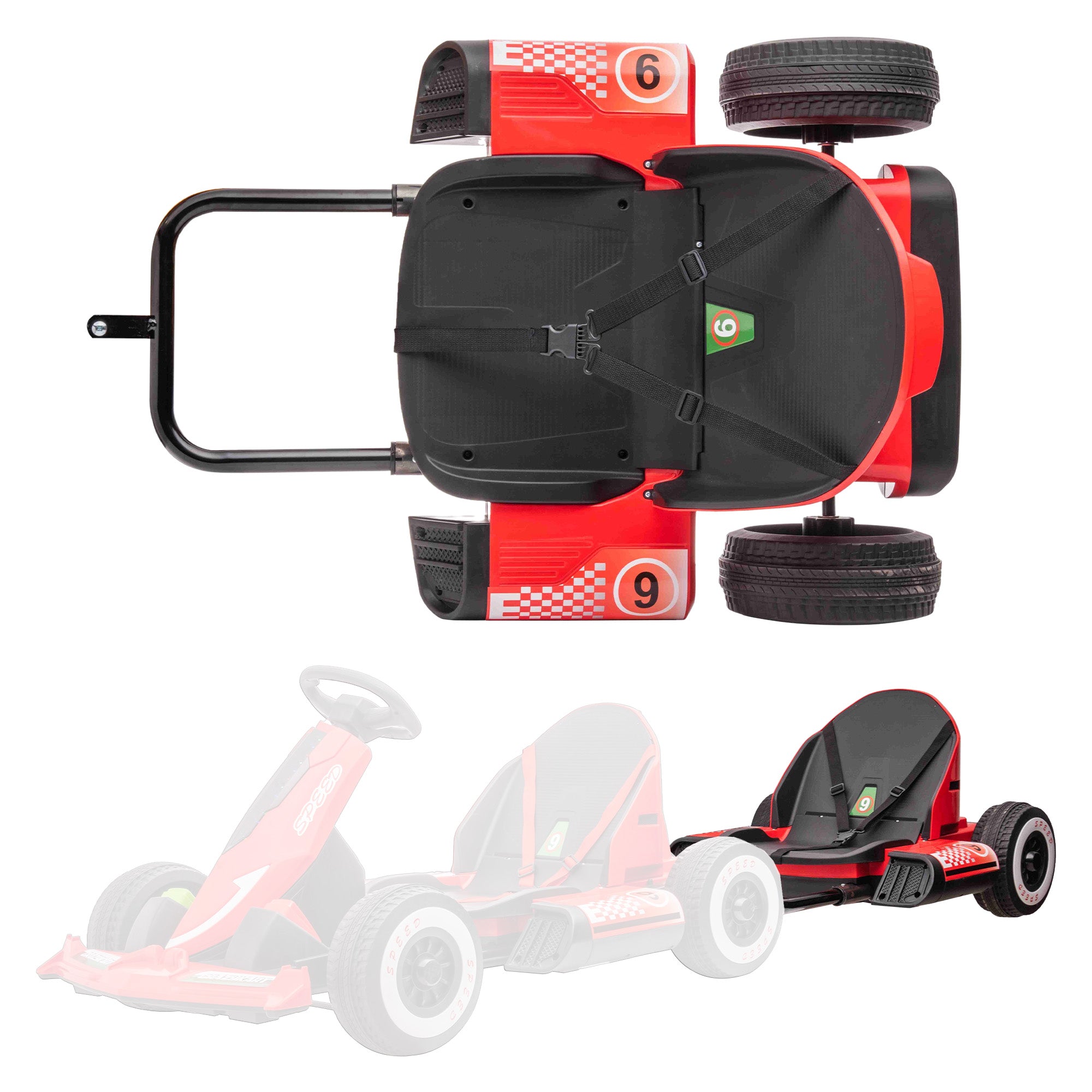 Kids MaxDriftz 550 Go Kart Trailer