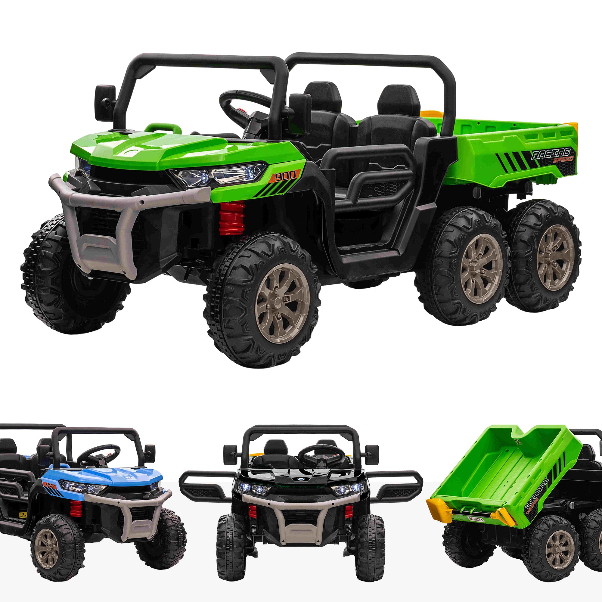 Polaris Ranger Style ATV6 24V Battery Electric For Kids Ride on Car RiiRoo