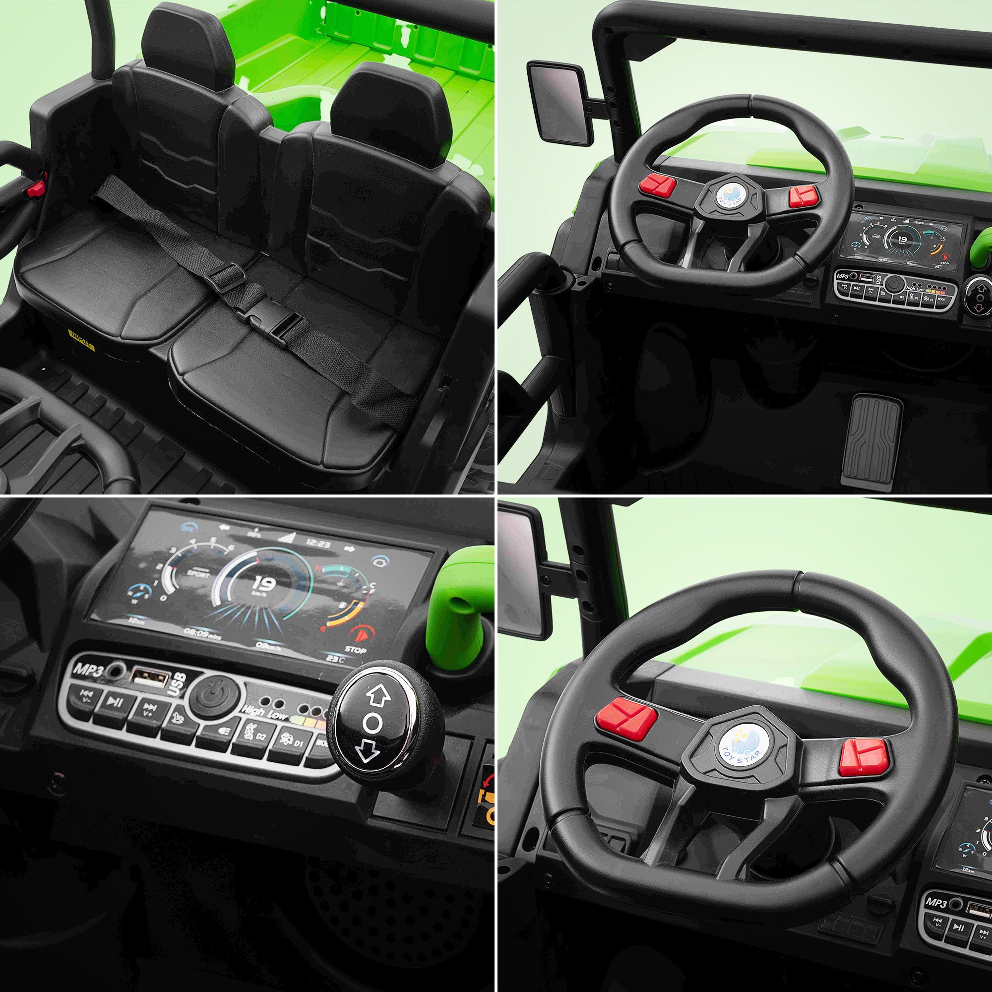 RiiRoo 24V Gatlo™ ATV6 – 2WD Electric Tipper Truck