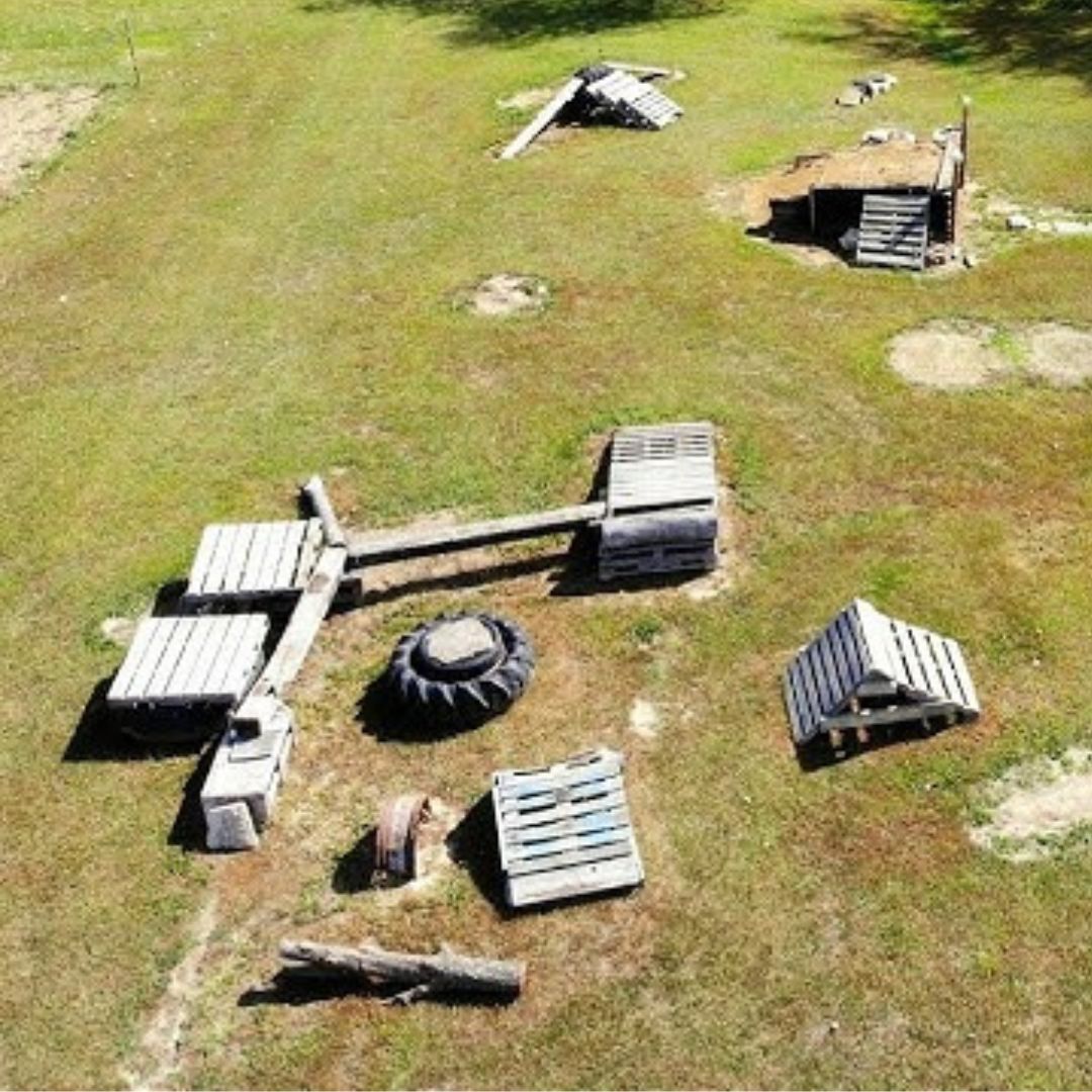 Building a Home Obstacle Course for Kids Ride-On Tractors