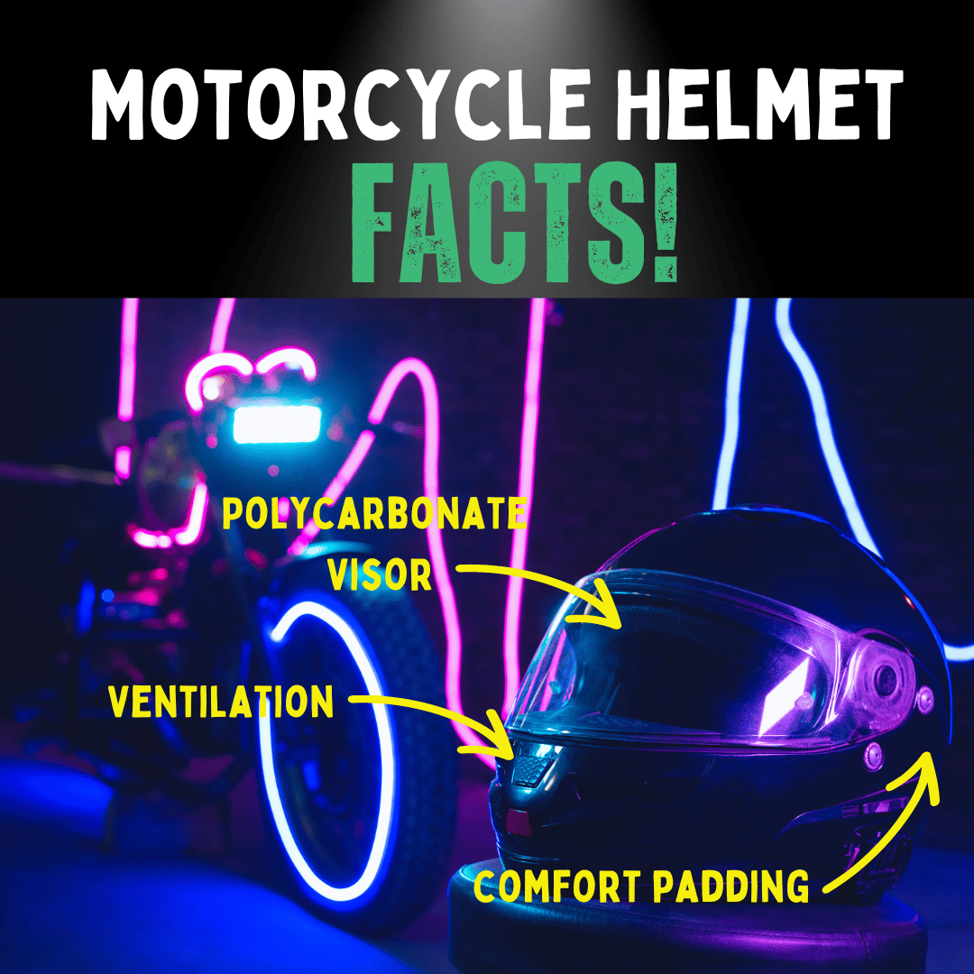 A purple motorbike and motorbike helmet