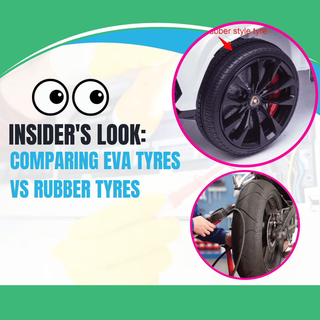 Comparing Eva Tyres vs Rubber Tyres