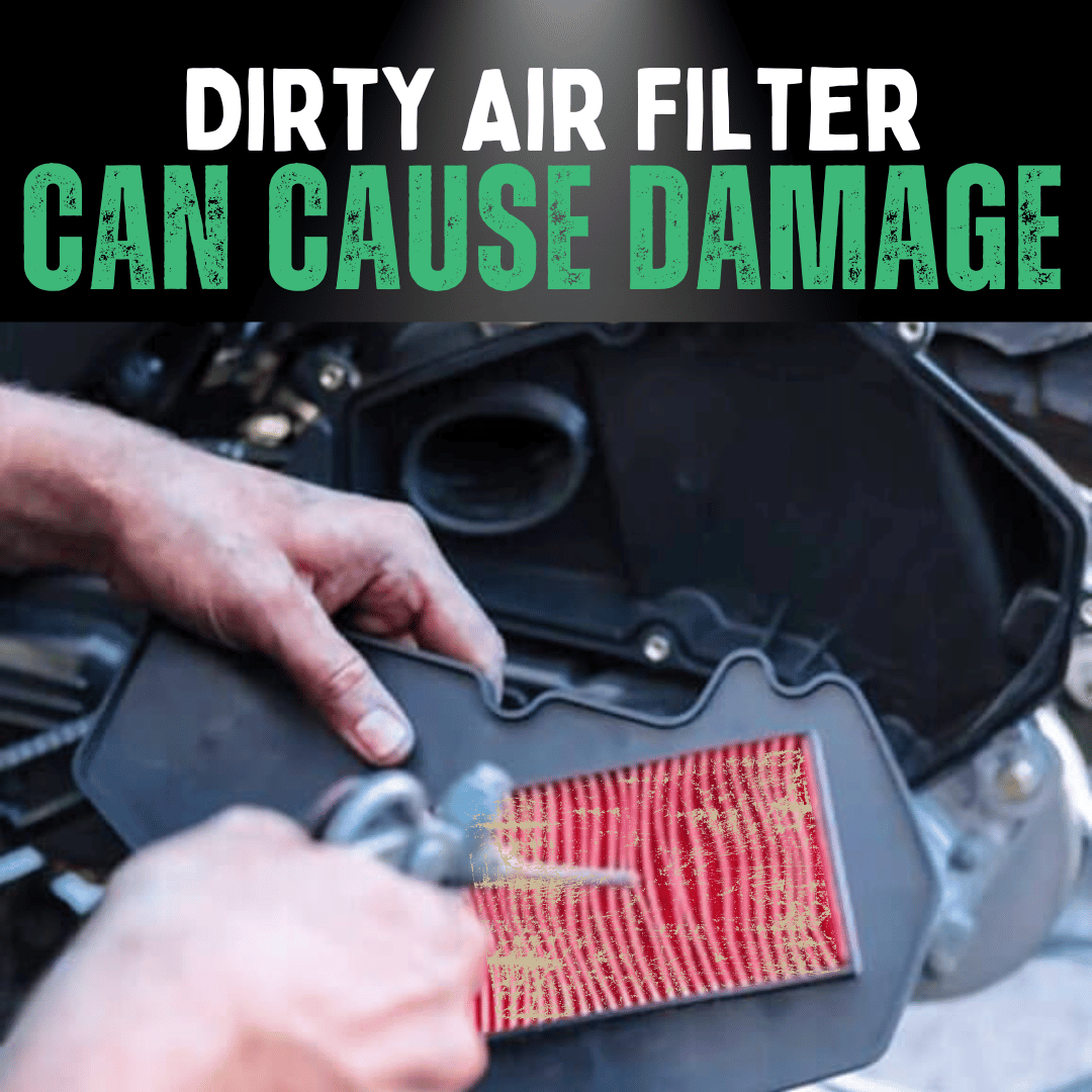 Critical Ways a Dirty Air Filter DAMAGES Your MotorBike's Engine