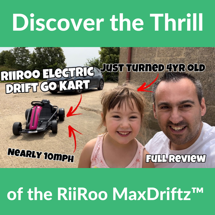Discover the Thrill of the RiiRoo MaxDriftz™ Electric Go Kart