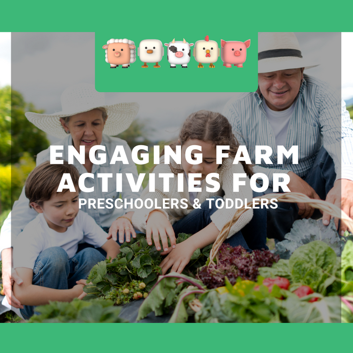 Engaging Farm Activities for Preschoolers & Toddlers
